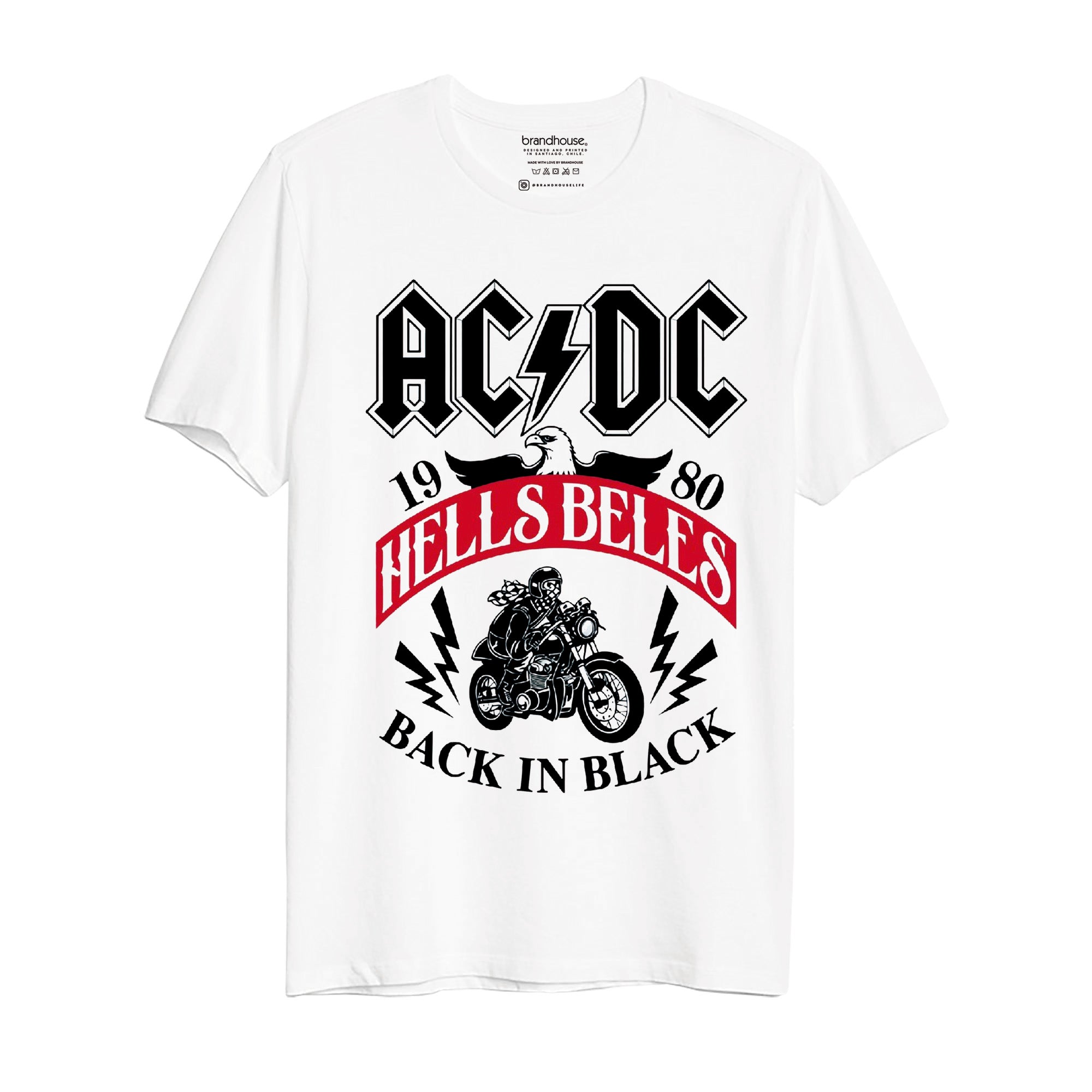 Polera ACDC Hells Bells