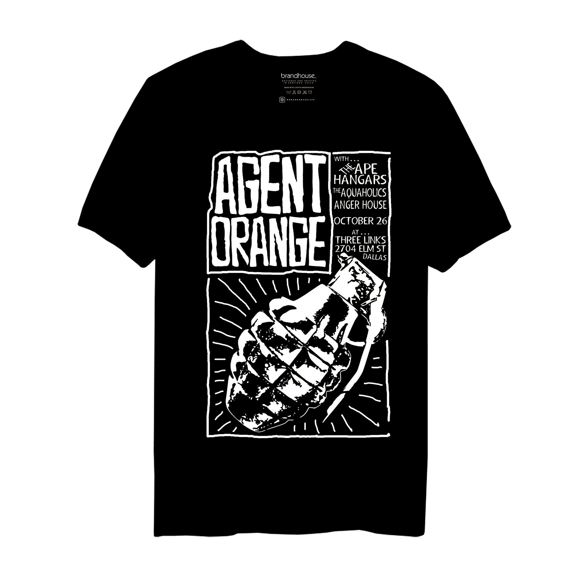 Polera Agent Orange Live in Dallas