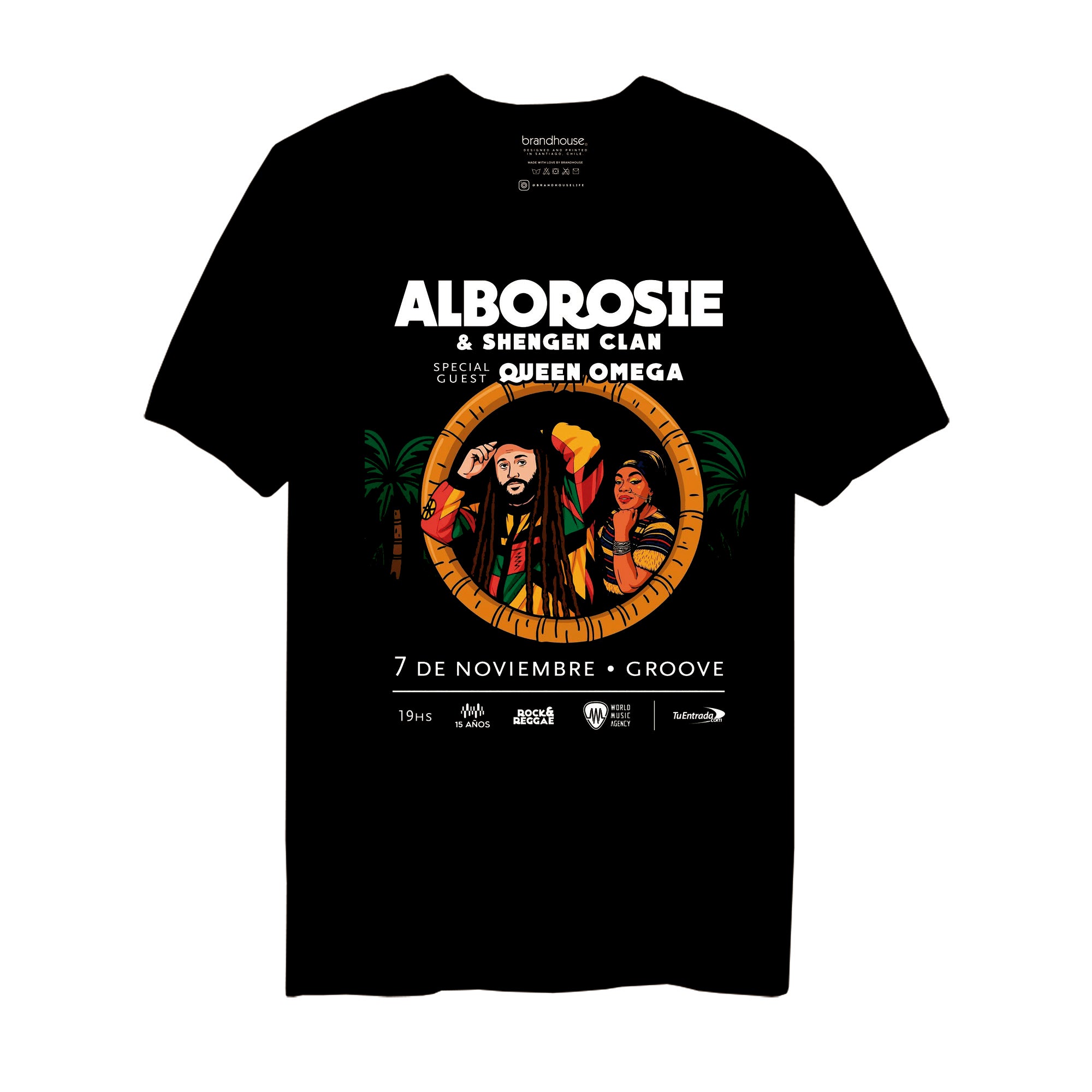 Polera Alborosie & Shengen Clan