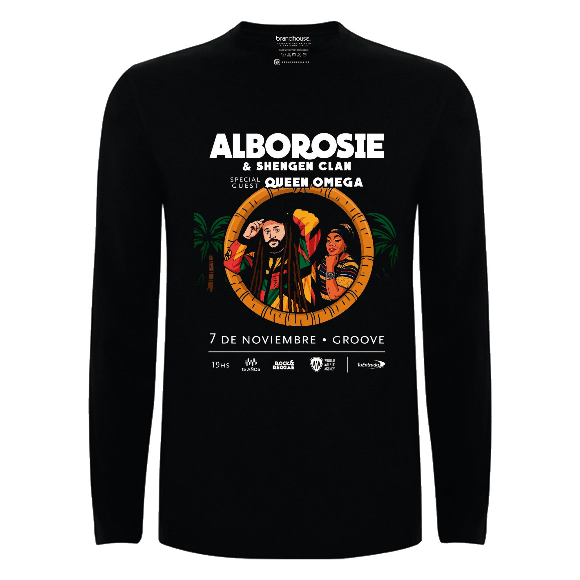 Polera Alborosie & Shengen Clan