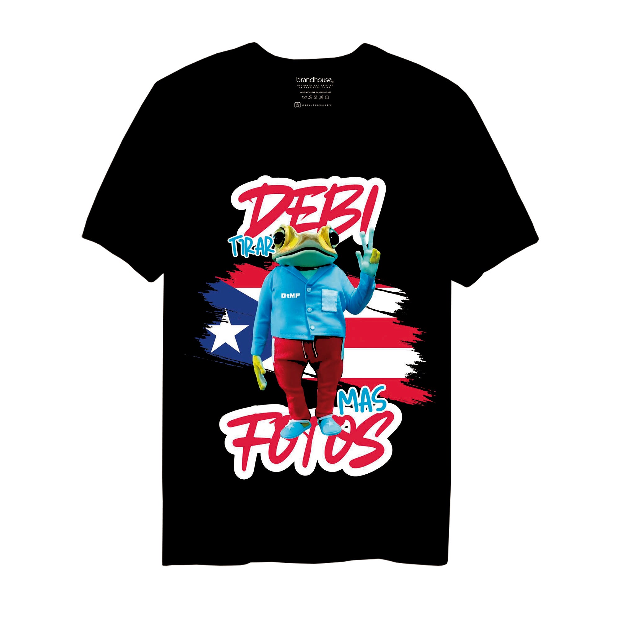 Polera Bad Bunny Debi tirar mas fotos