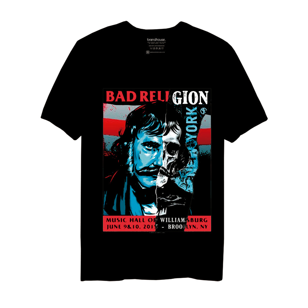 Polera Bad Religion Live in Brooklyn NY 2013