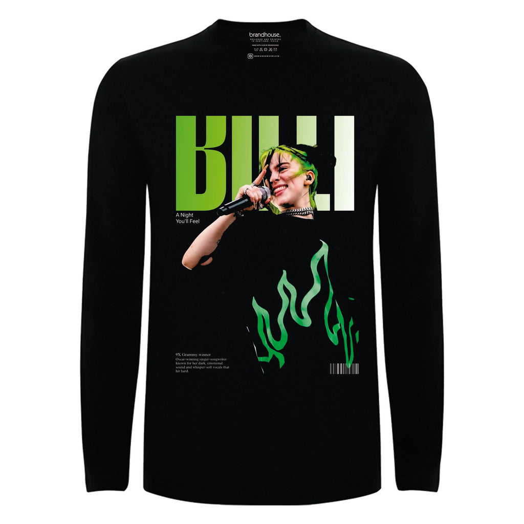 Polera Billie Eilish Fire