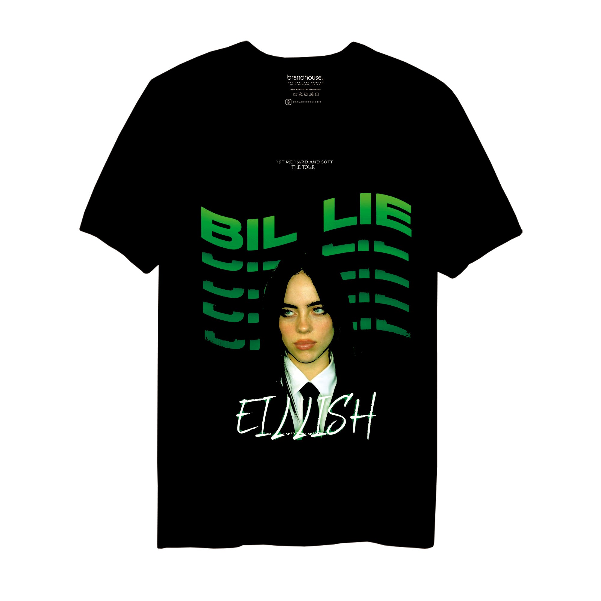 Polera Billie Eilish Hit Me Hard And Soft