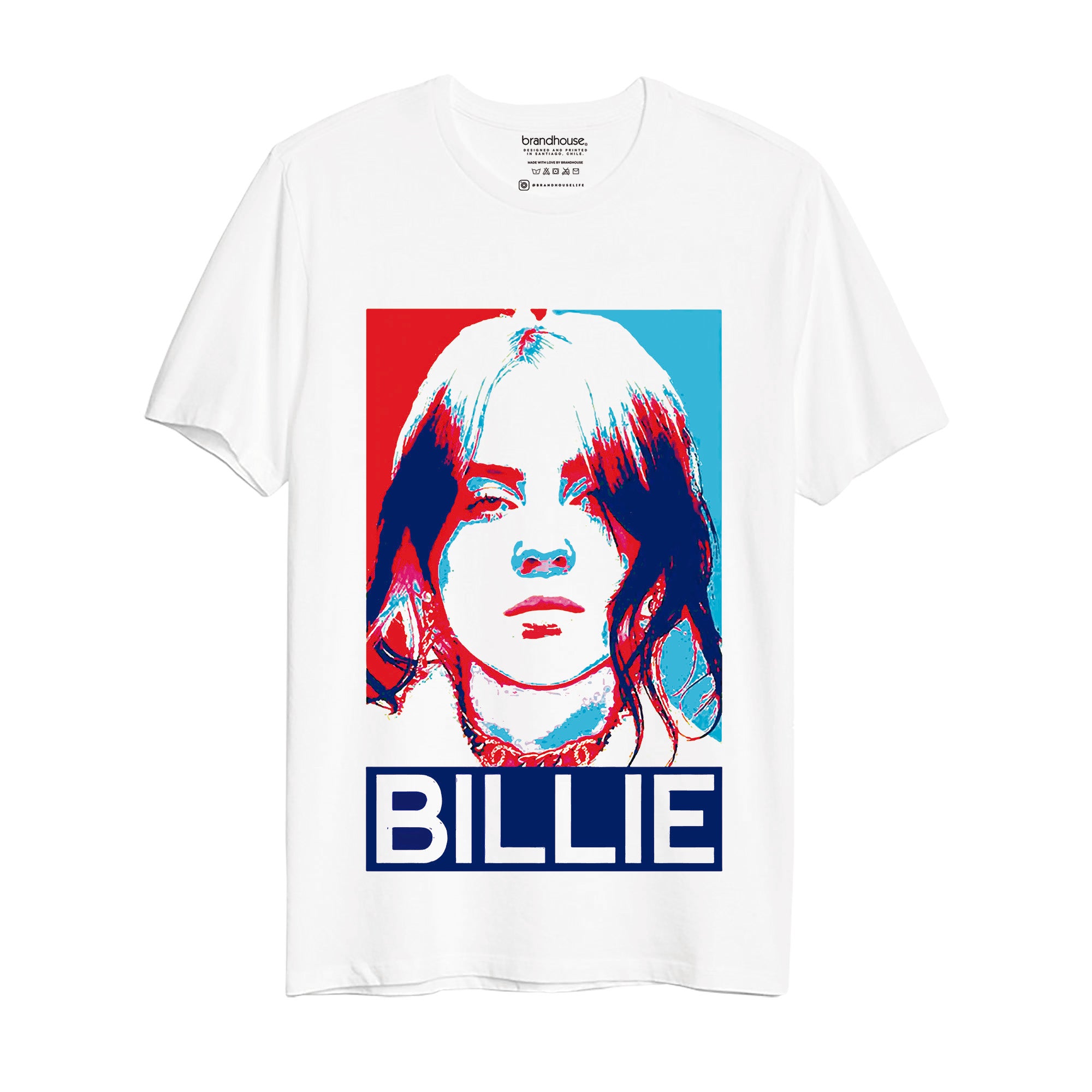 Polera Billie Eilish Pop Art