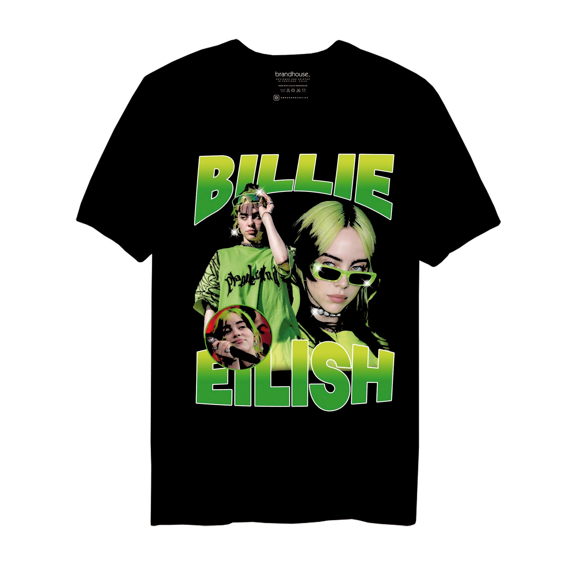Polera Billie Eilish Pop Girl