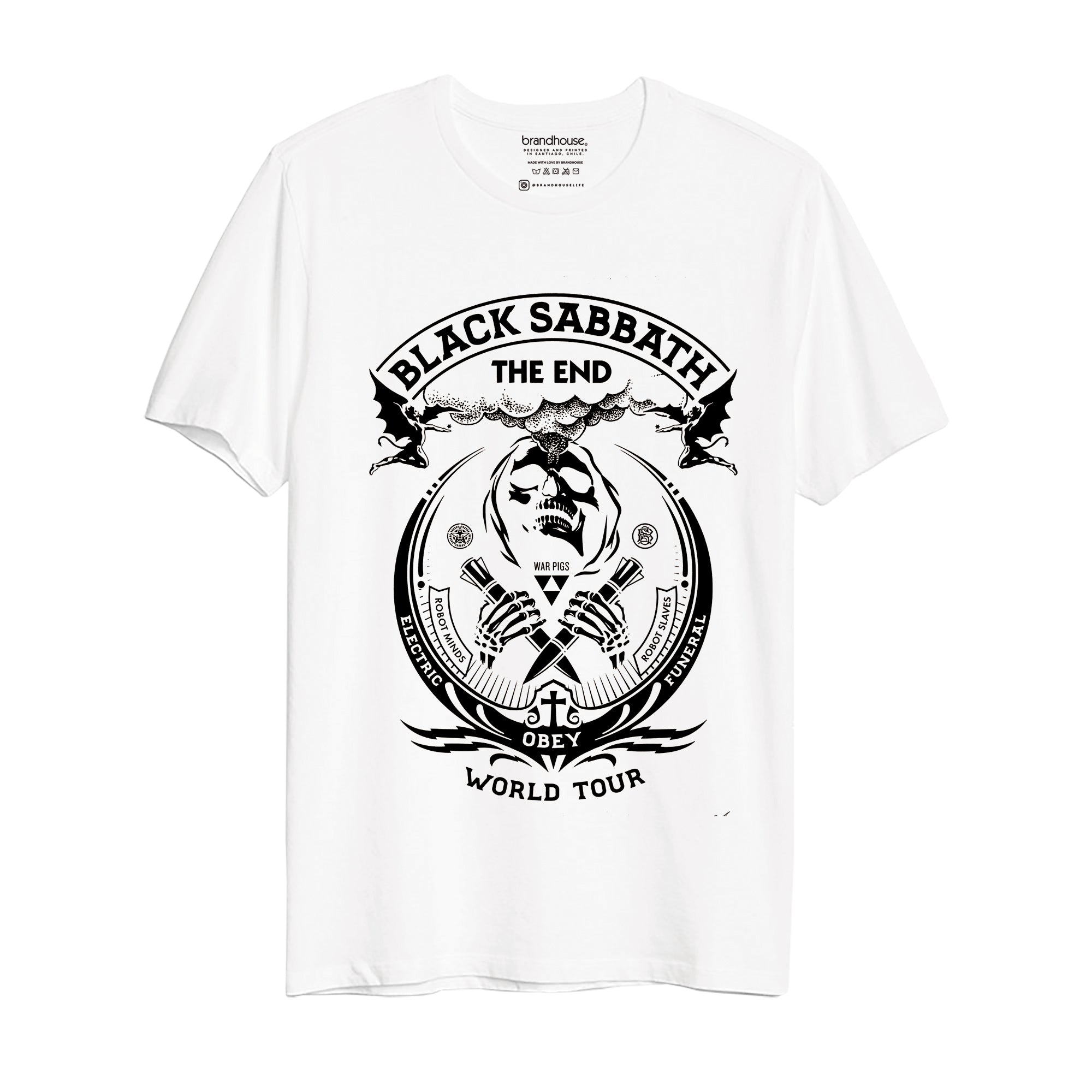 Polera Black Sabbbath The End World Tour
