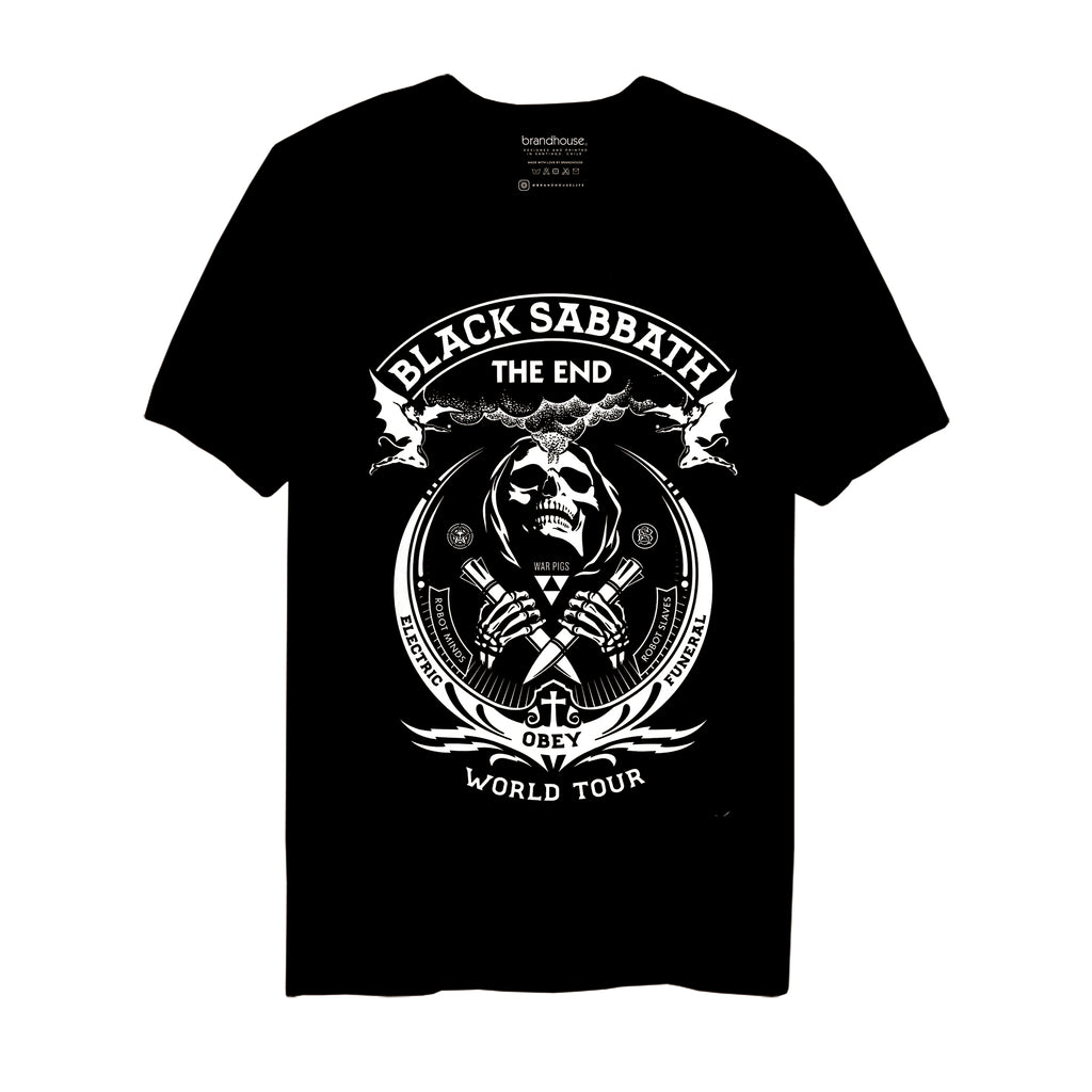 Polera Black Sabbbath The End World Tour