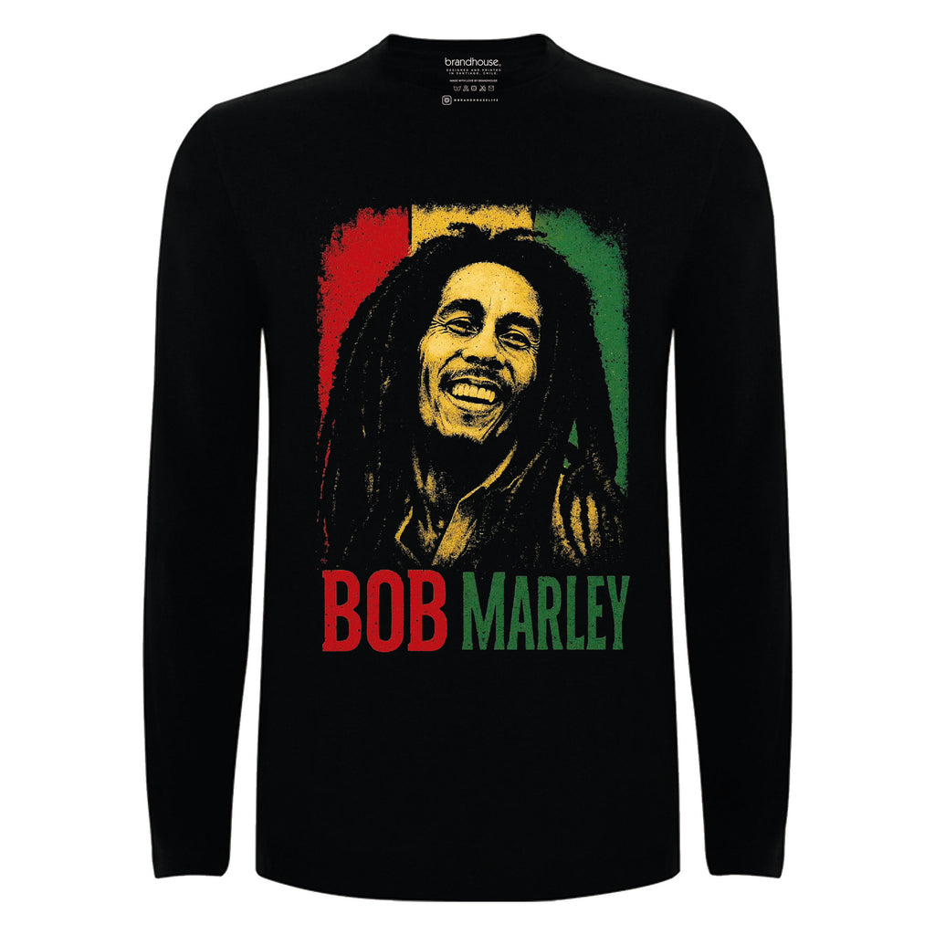 Polera Bob Marley Flag