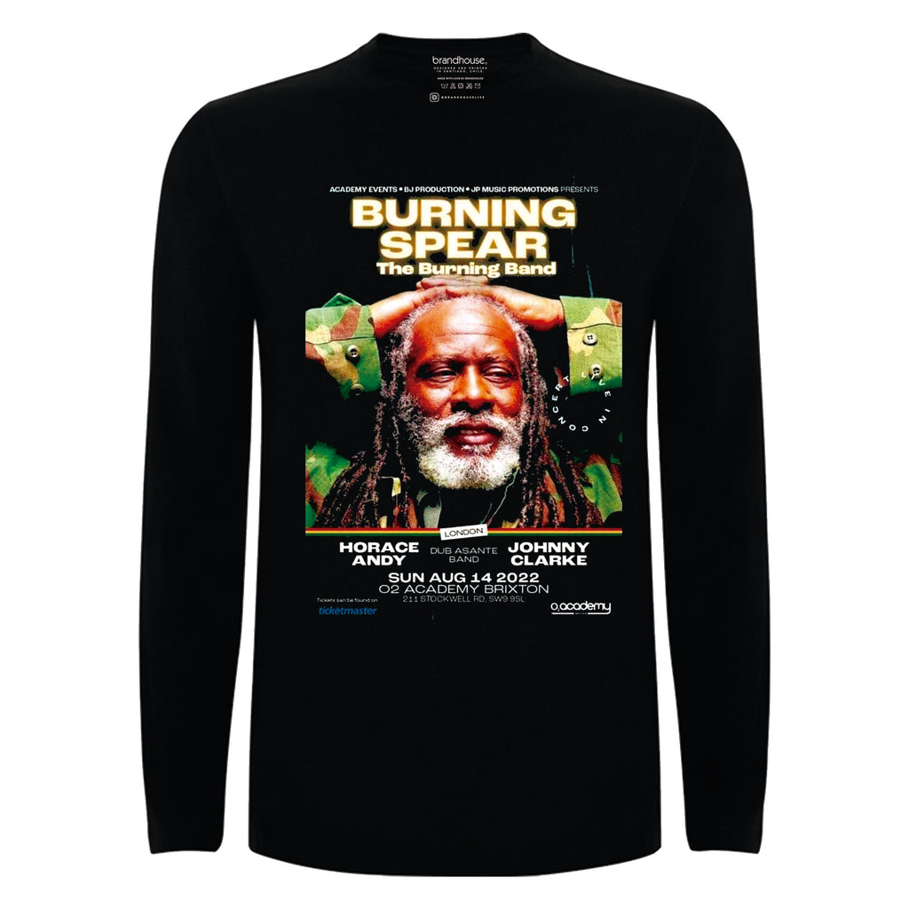Polera Burning Spear Live in London 2022