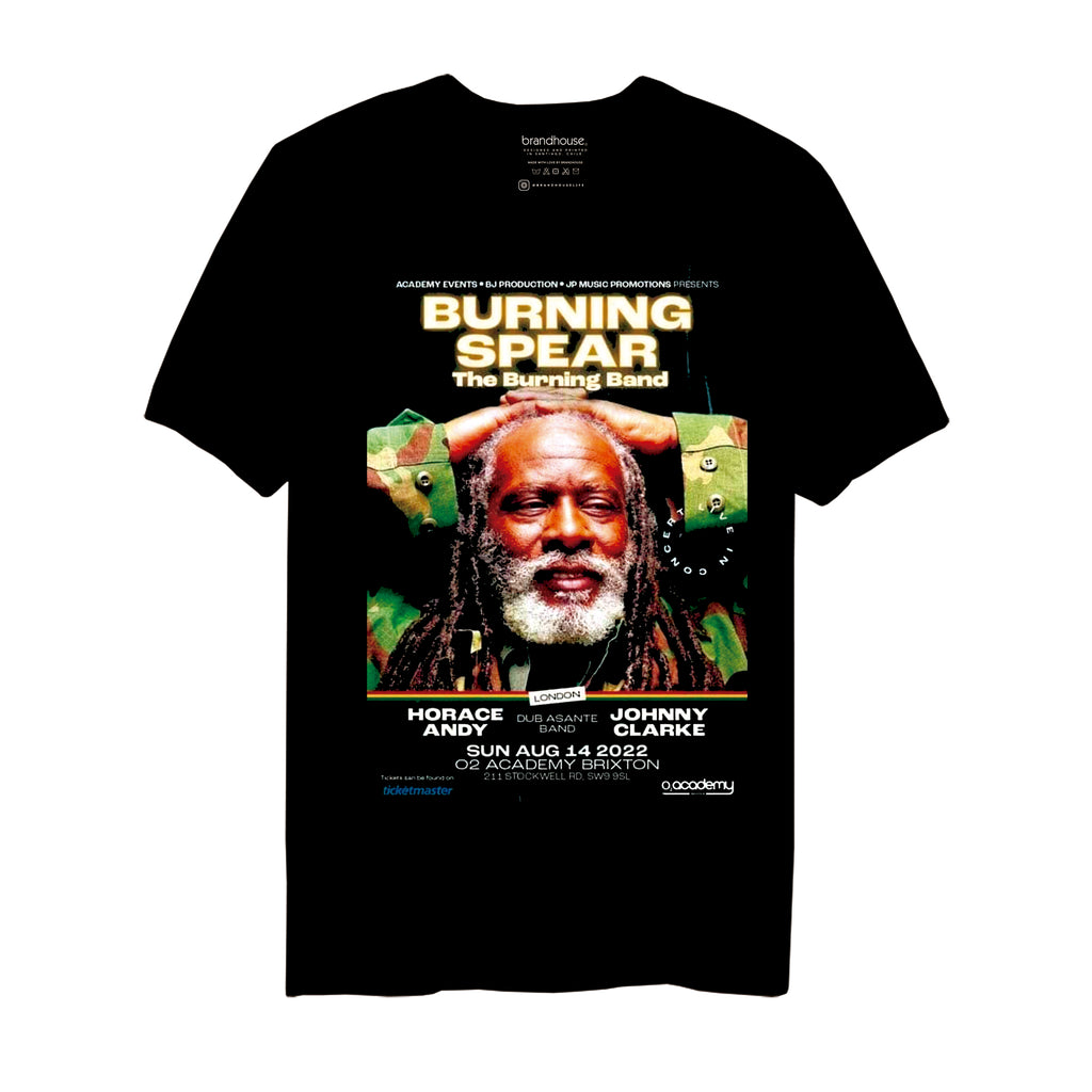 Polera Burning Spear Live in London 2022
