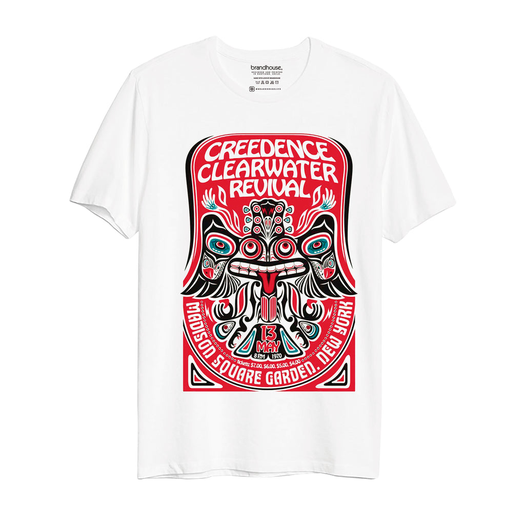 Polera Creedence Clearwater Revival Live in Madison Square Garden NY