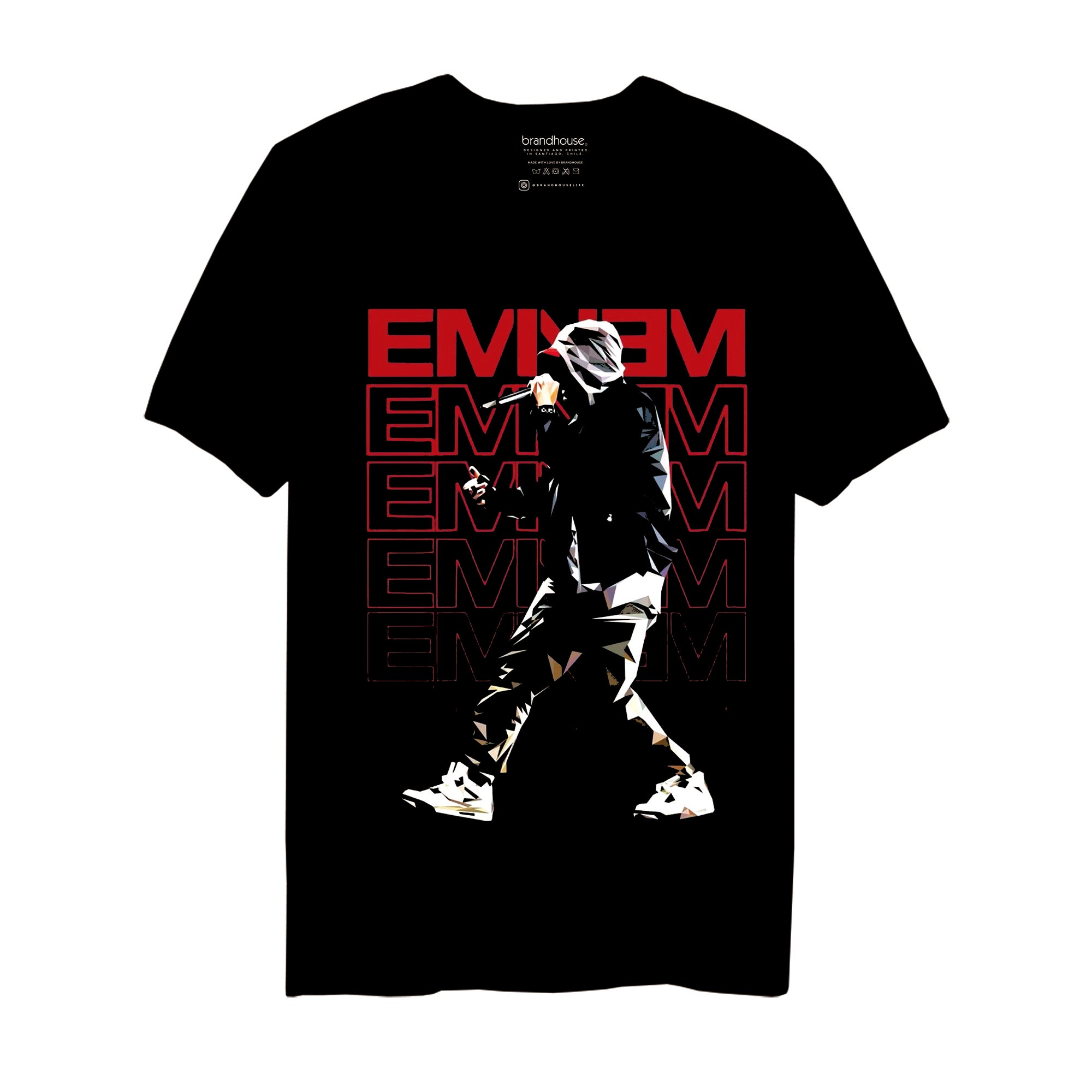 Polera Eminem Rap Live