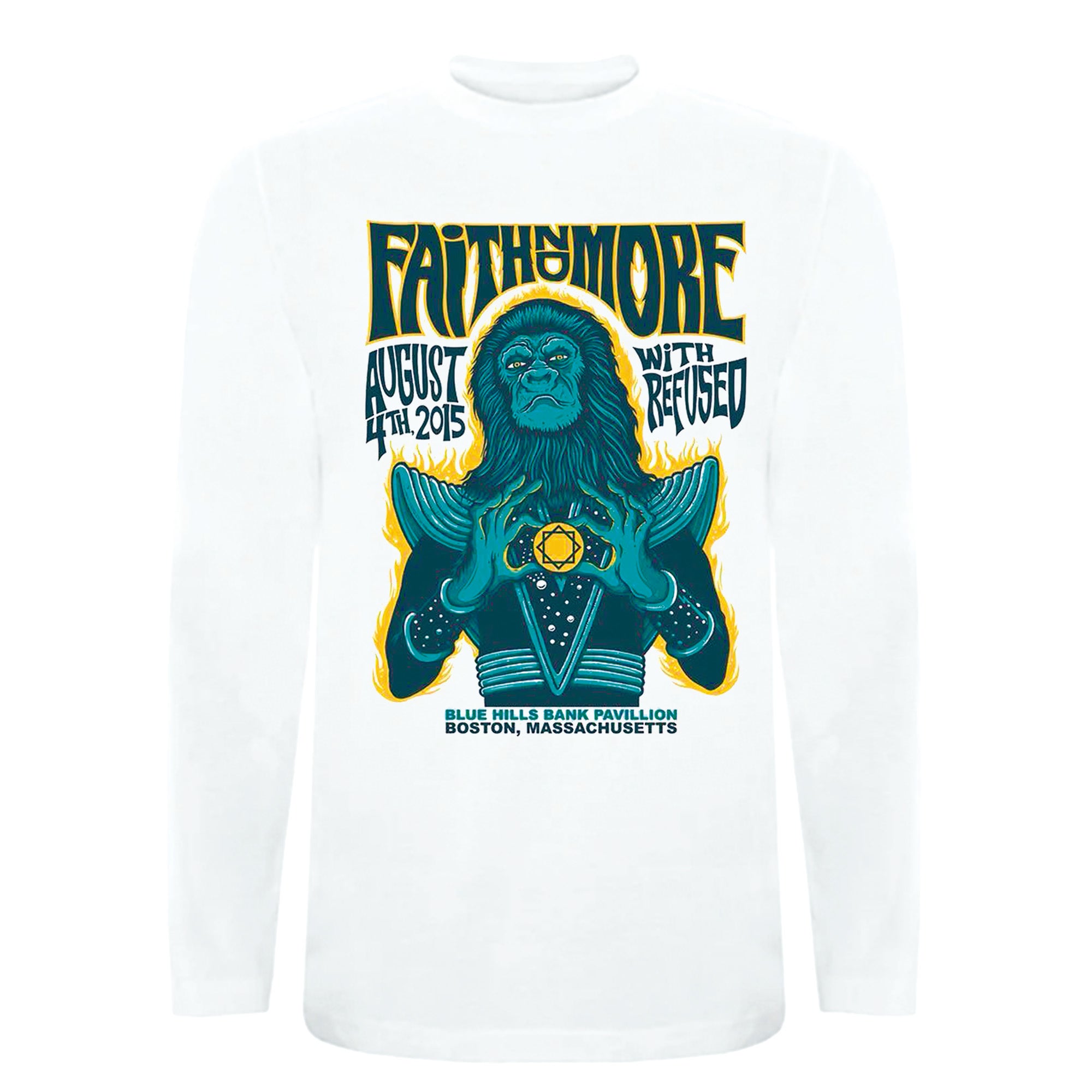 Polera Faith No More - Live in Boston 2015