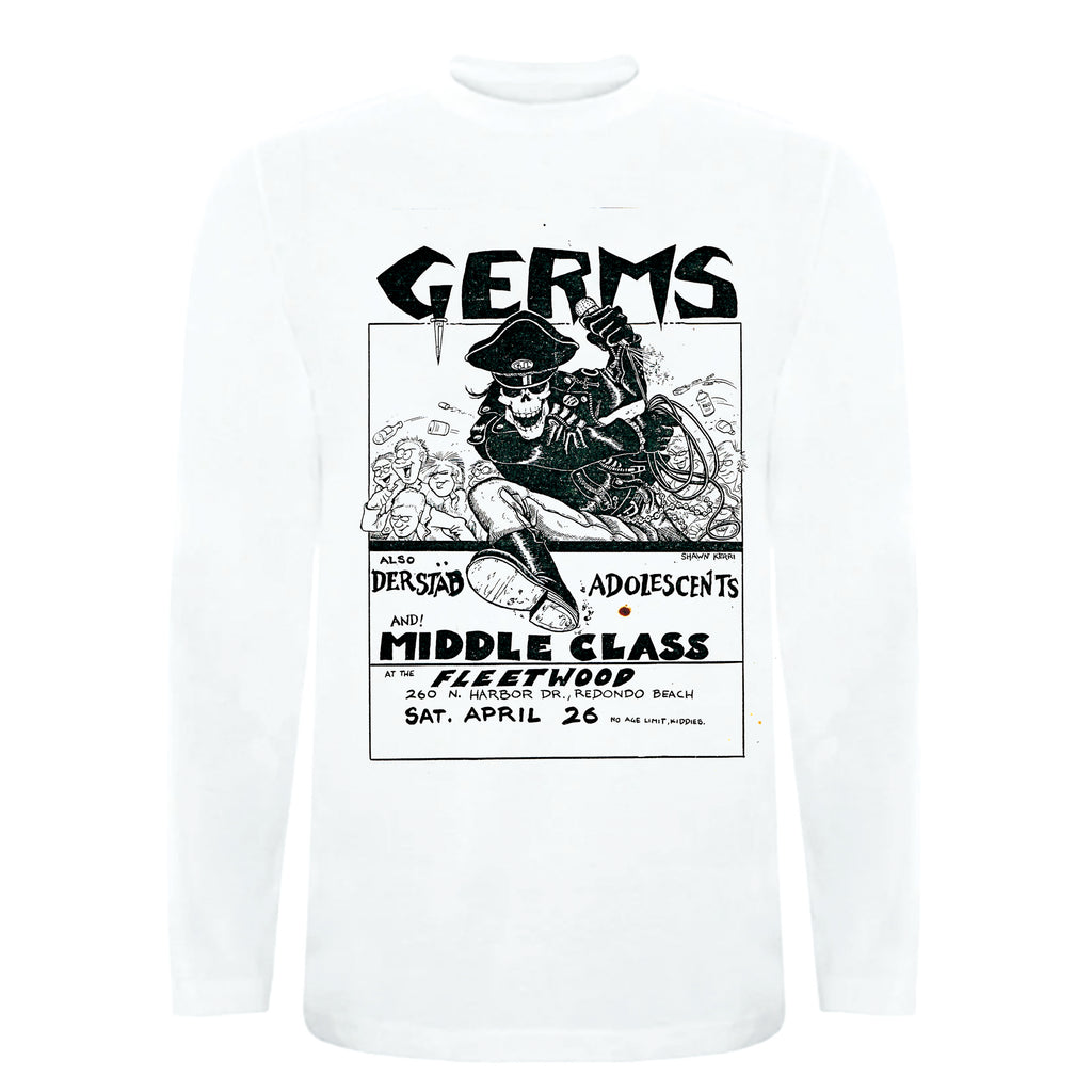 Polera The Germs | Punk LA Auténtico | Envío Rápido a Chile