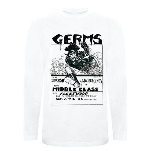 Polera The Germs | Punk LA Auténtico | Envío Rápido a Chile