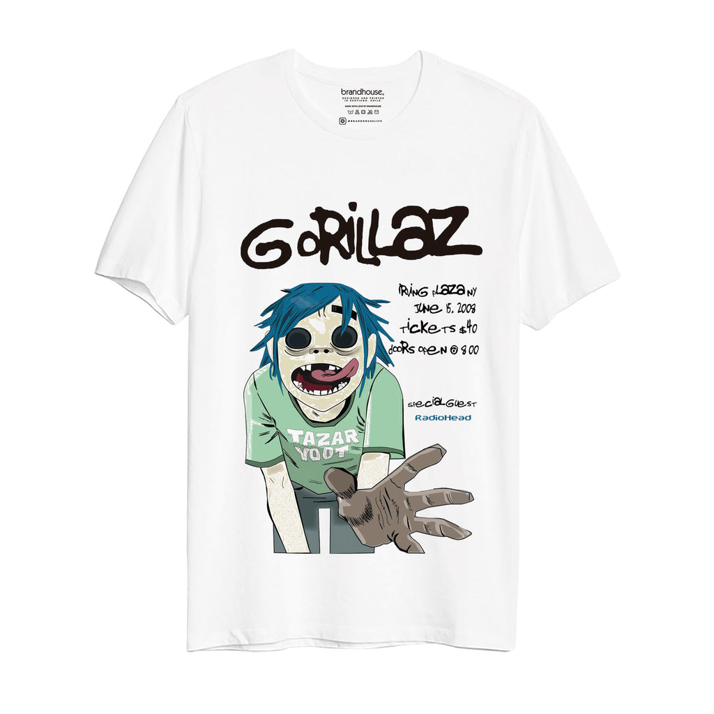 Polera Gorillaz Live in Irving Plaza NY 2008