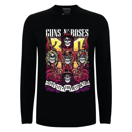 Polera Guns N Roses - Appetite For Destruction 30 Years
