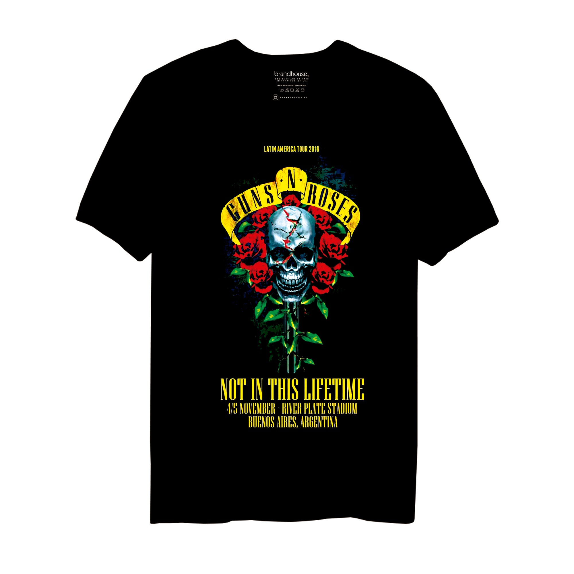 Polera Guns N Roses - Latin America 2016