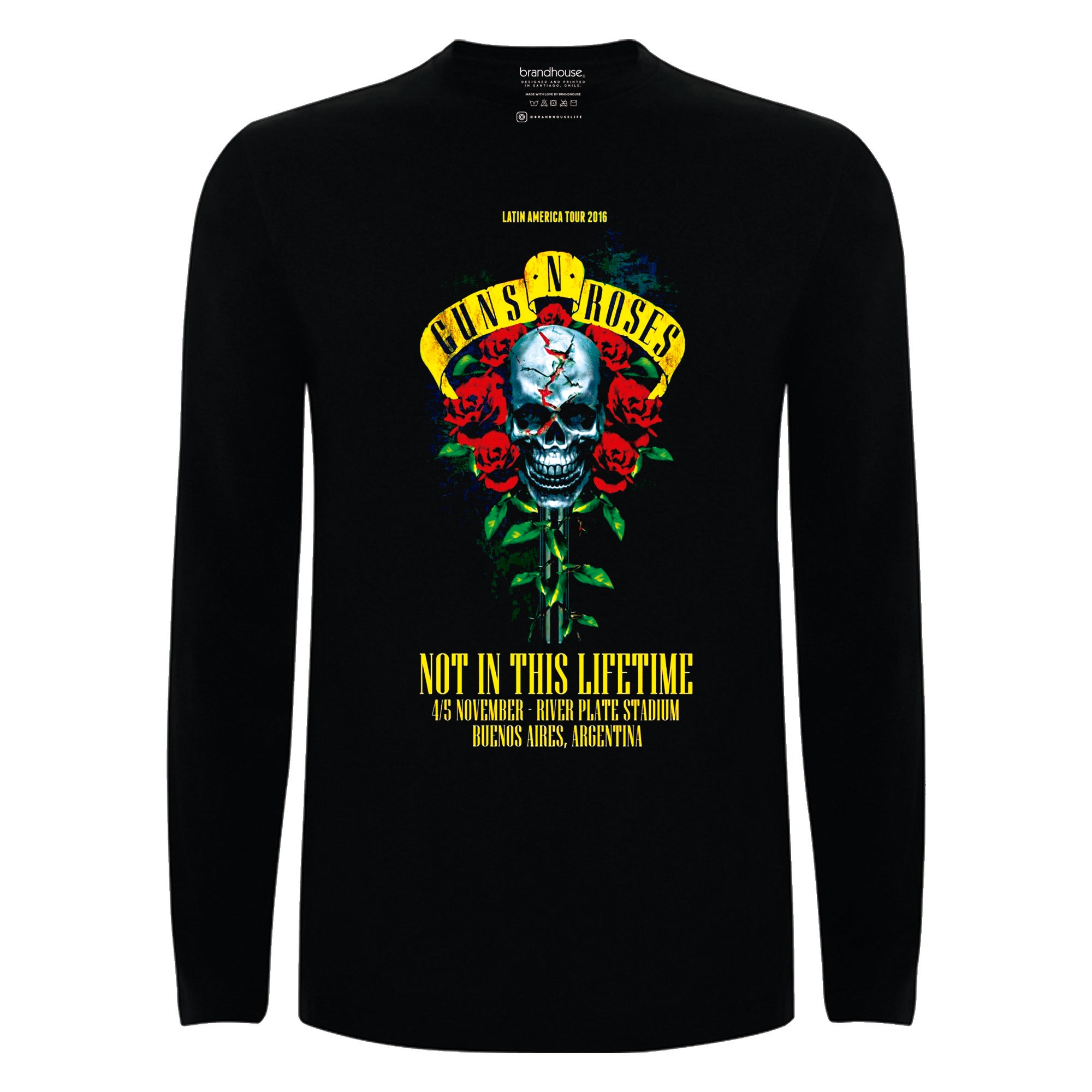 Polera Guns N Roses - Latin America 2016