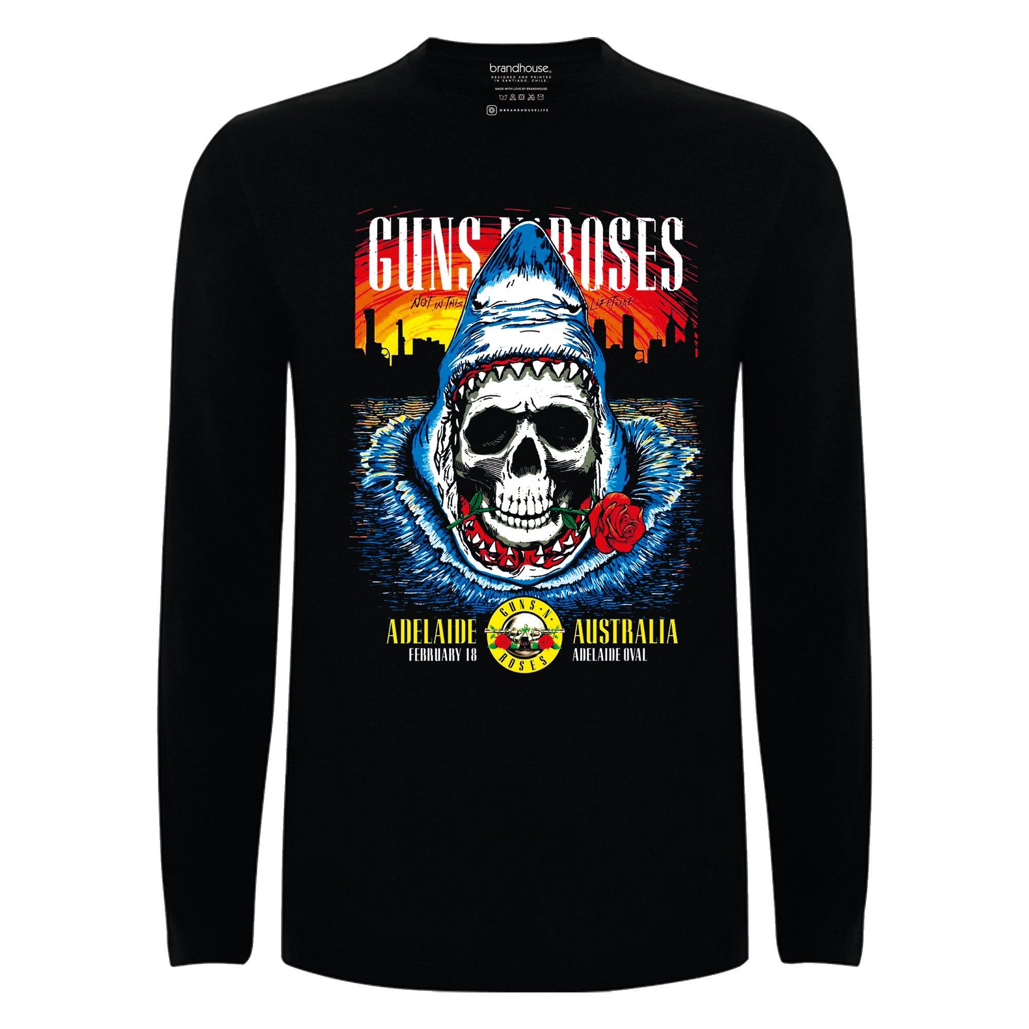 Polera Guns N Roses - Live Australia