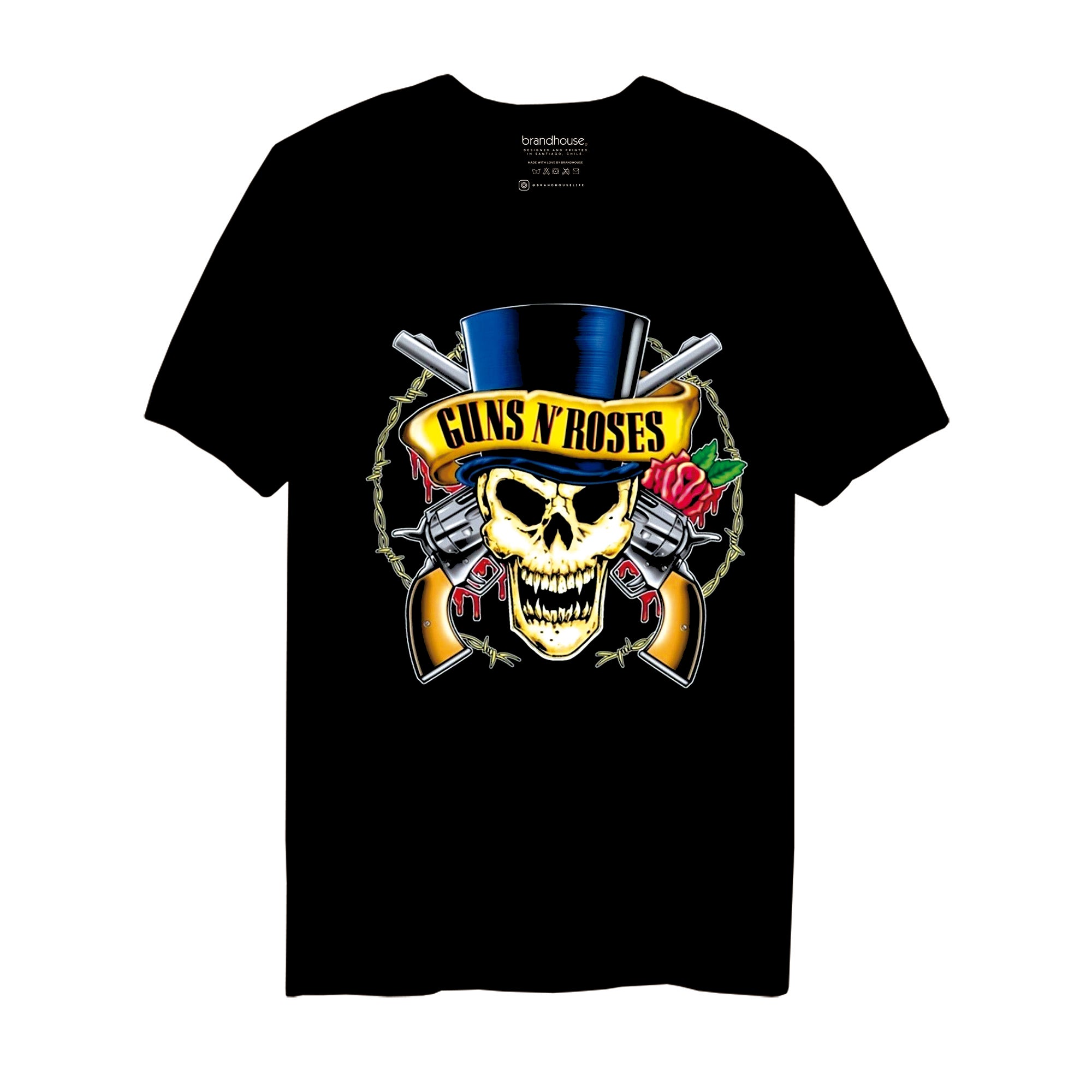 Polera Guns & Roses Skull