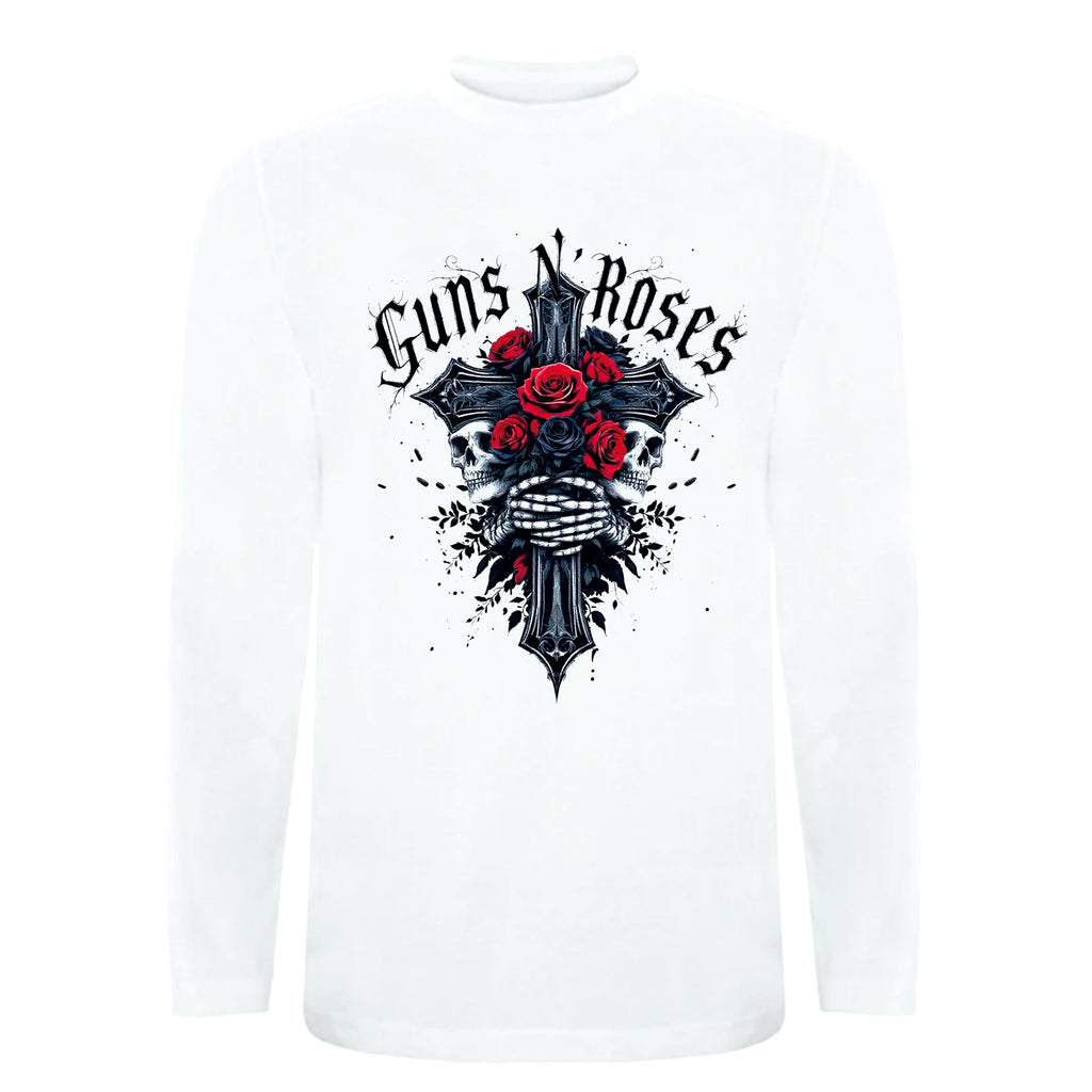 Polera Guns & Roses Skull Band