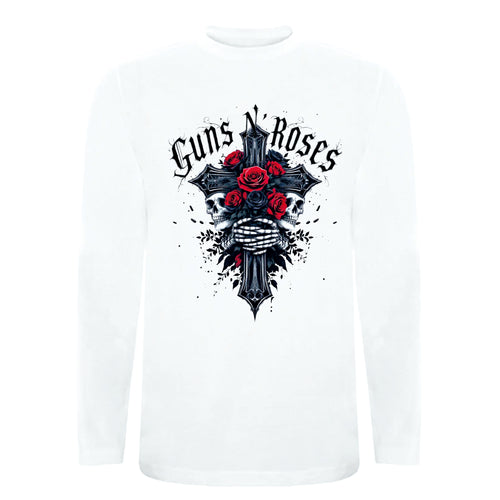 Polera Guns & Roses Skull Band