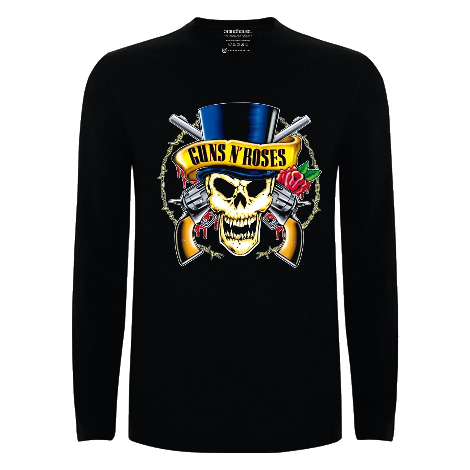 Polera Guns & Roses Skull