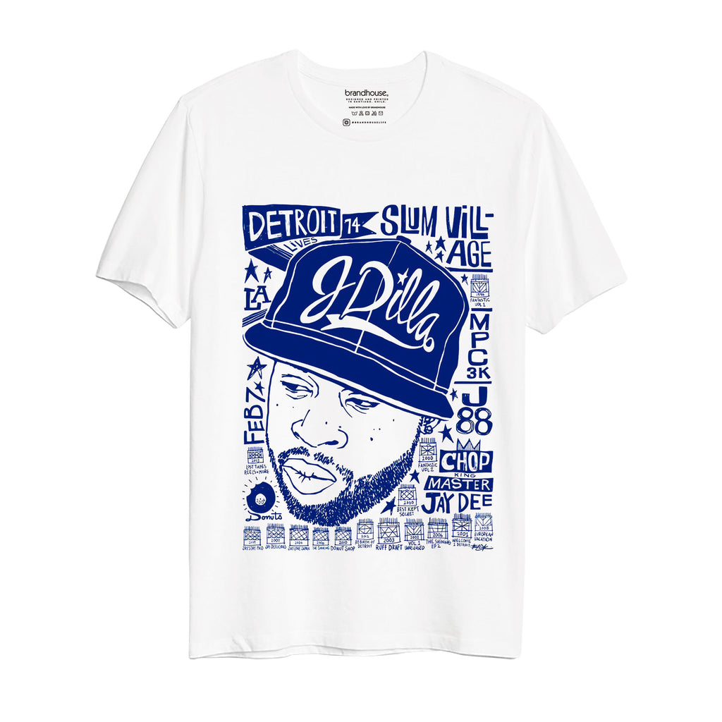 Polera J Dilla + Slum Village Live in Detroit