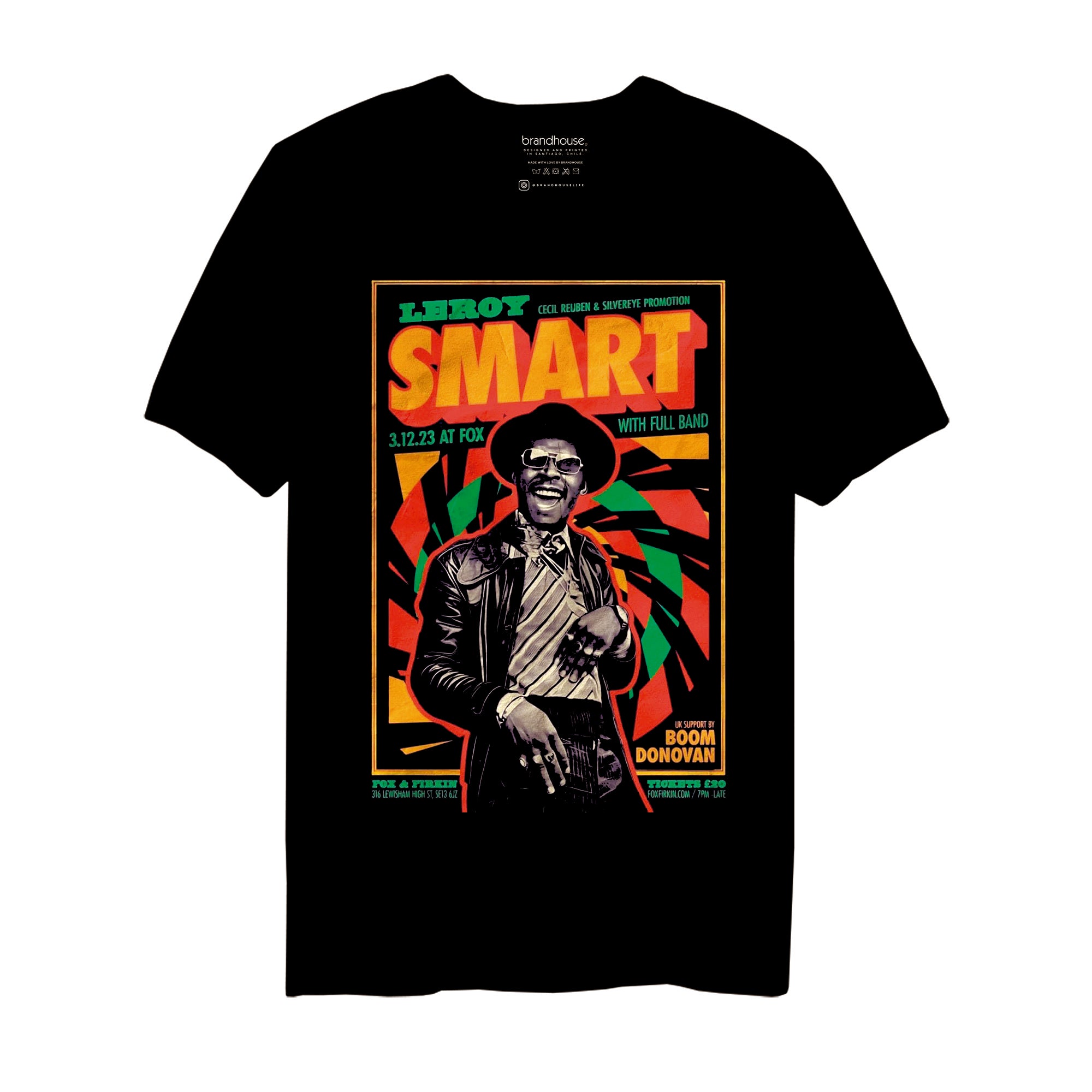 Polera Leroy Smart Live at Fox 2023