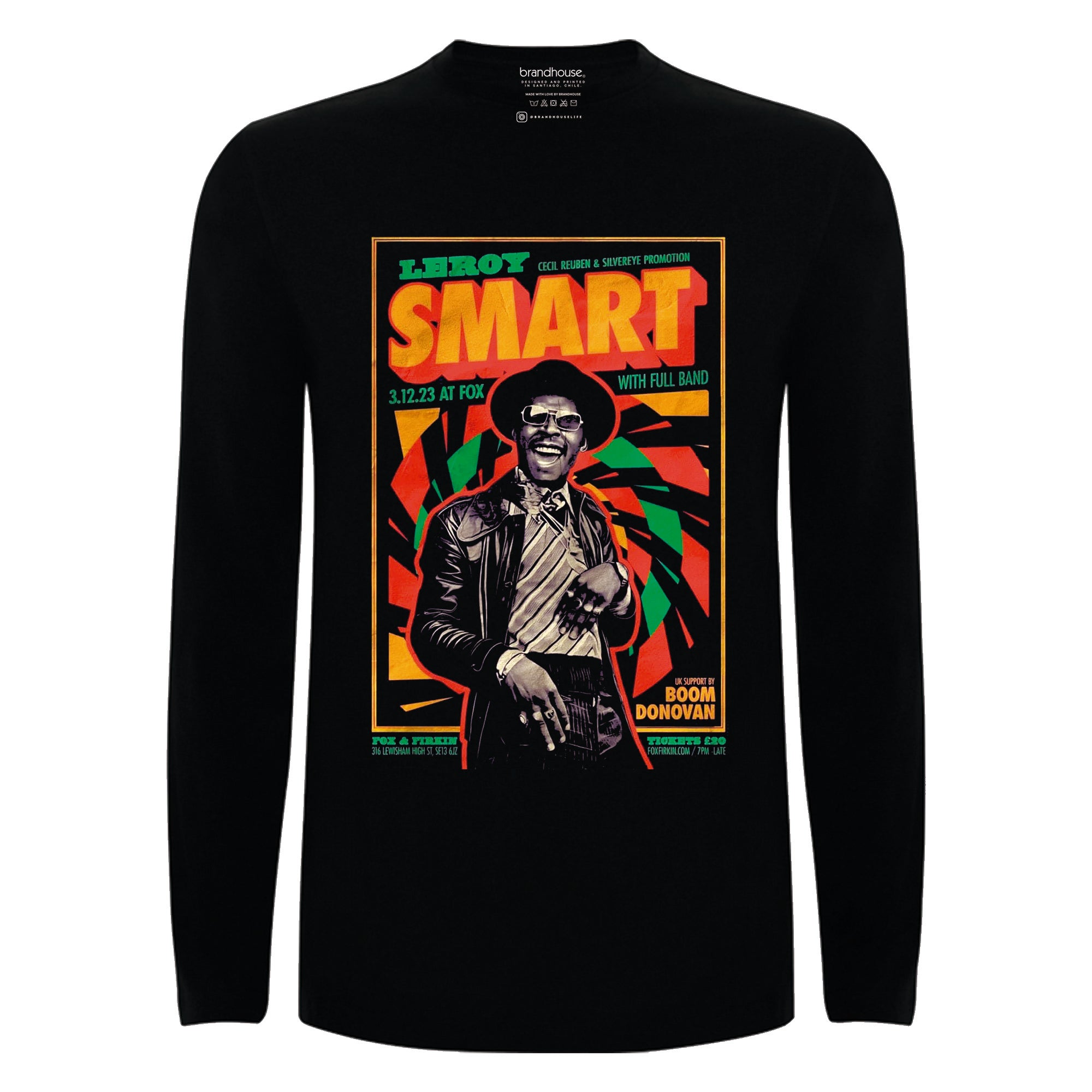 Polera Leroy Smart Live at Fox 2023