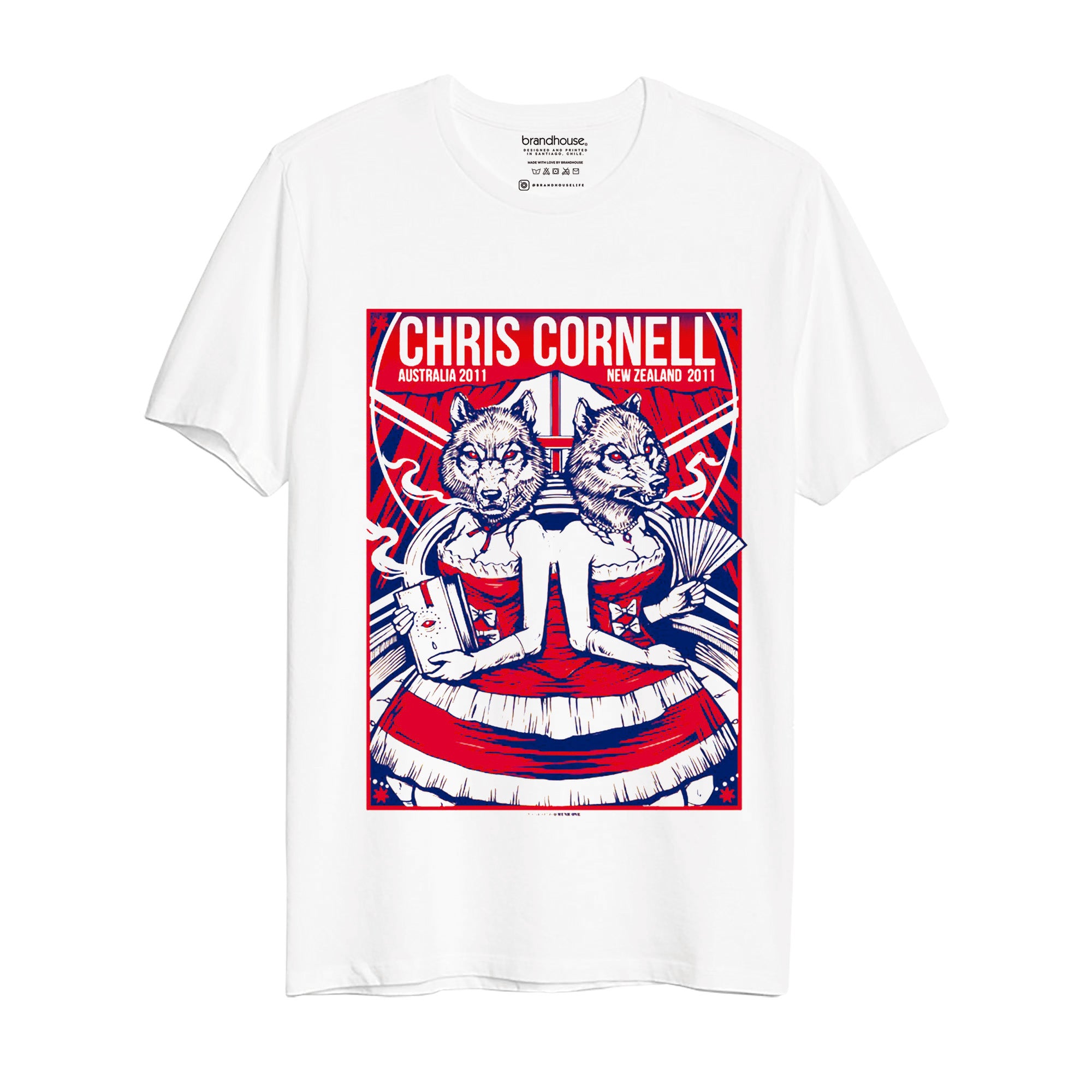 Polera Chris Cornell Australia NZ 2011