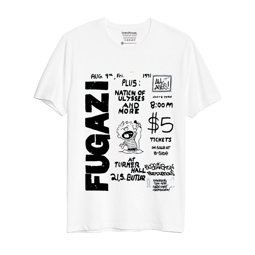 Polera Fugazi Live at Turner Hall 1991