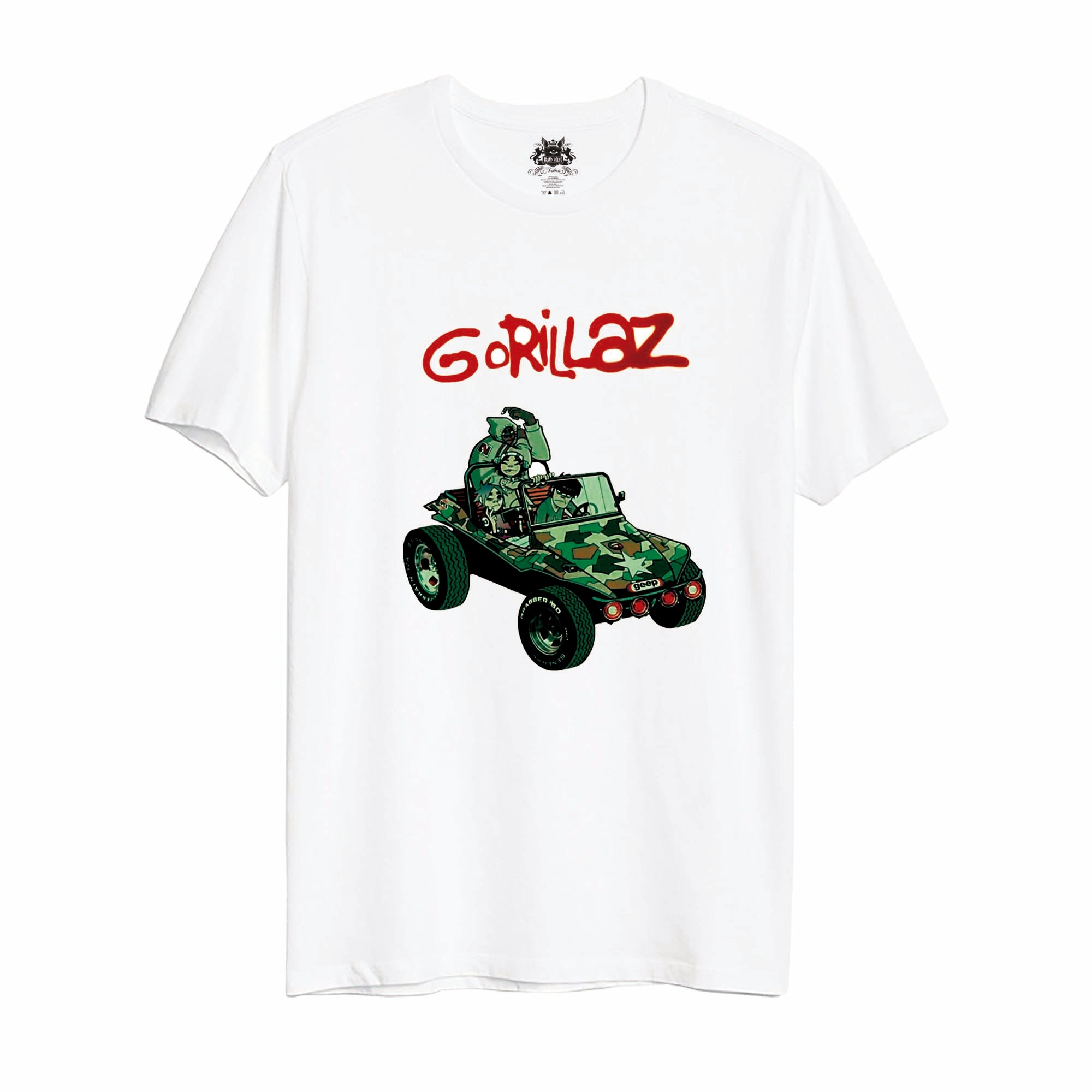Polera Gorillaz Jeep