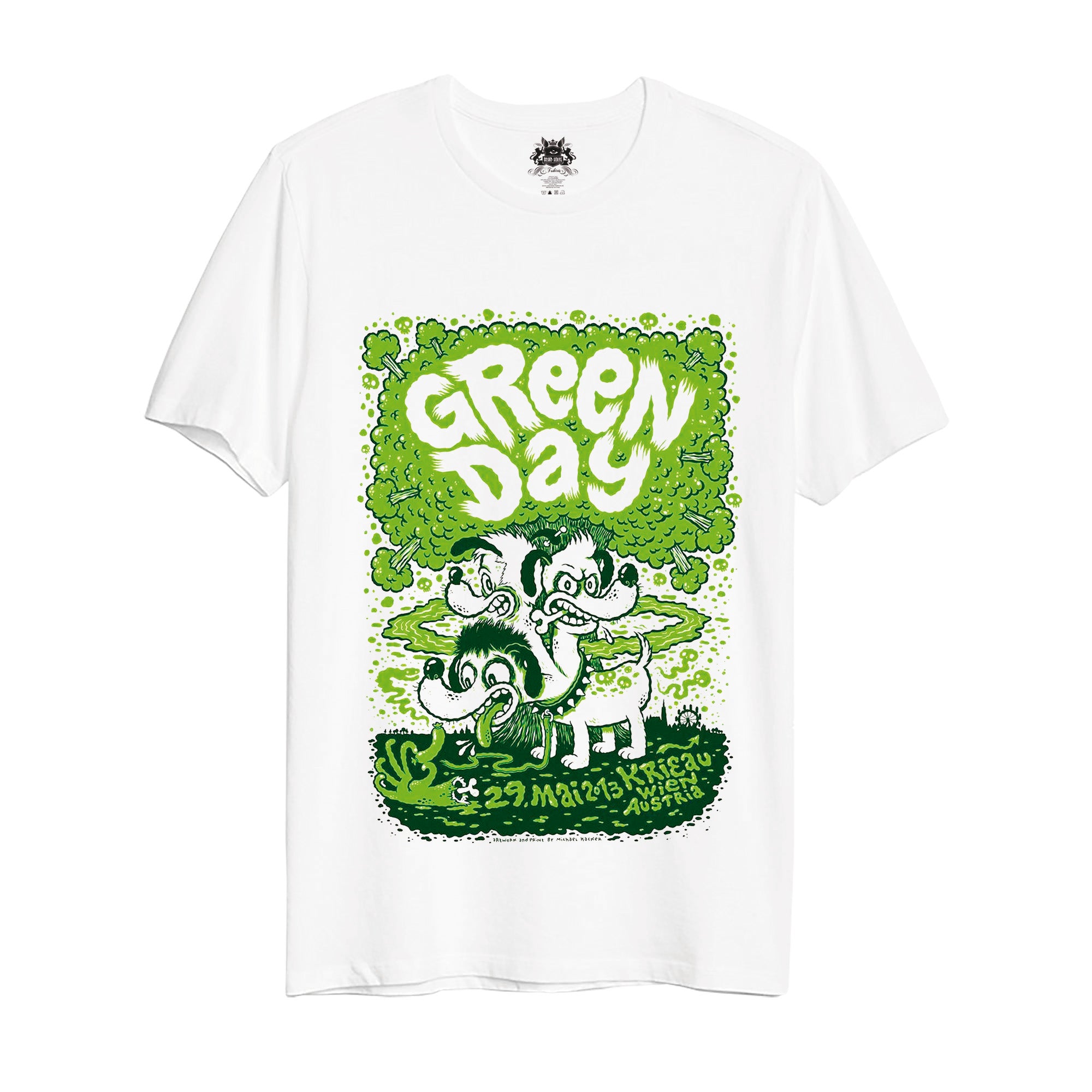 Polera Green Day Live in Austria 2013