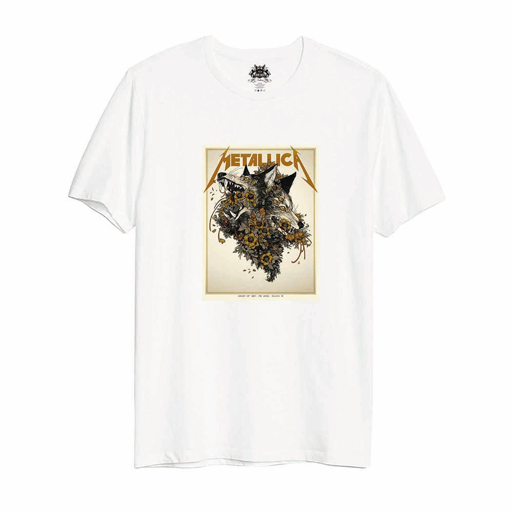 Polera Metallica Live in Raleigh