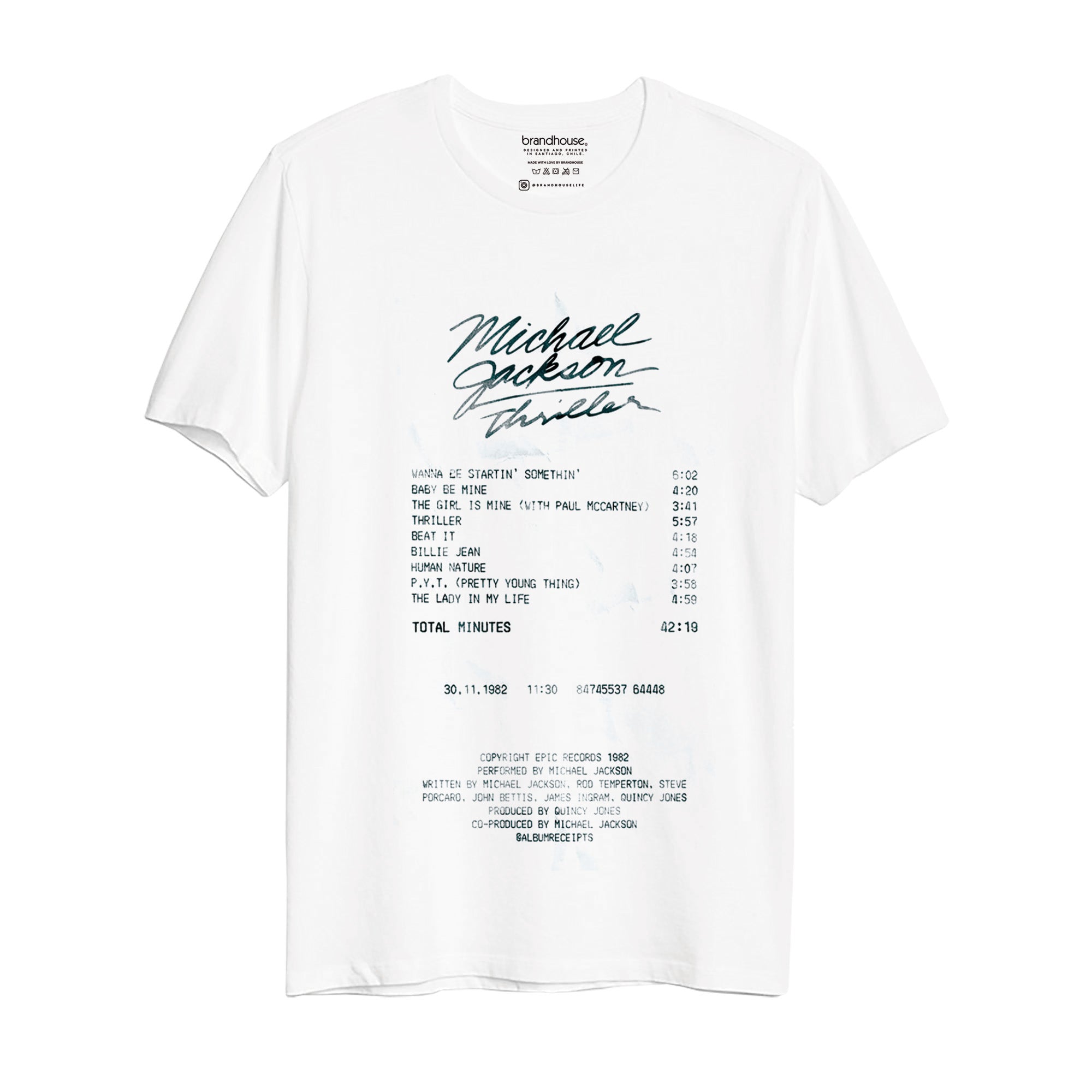 Polera Michael Jackson