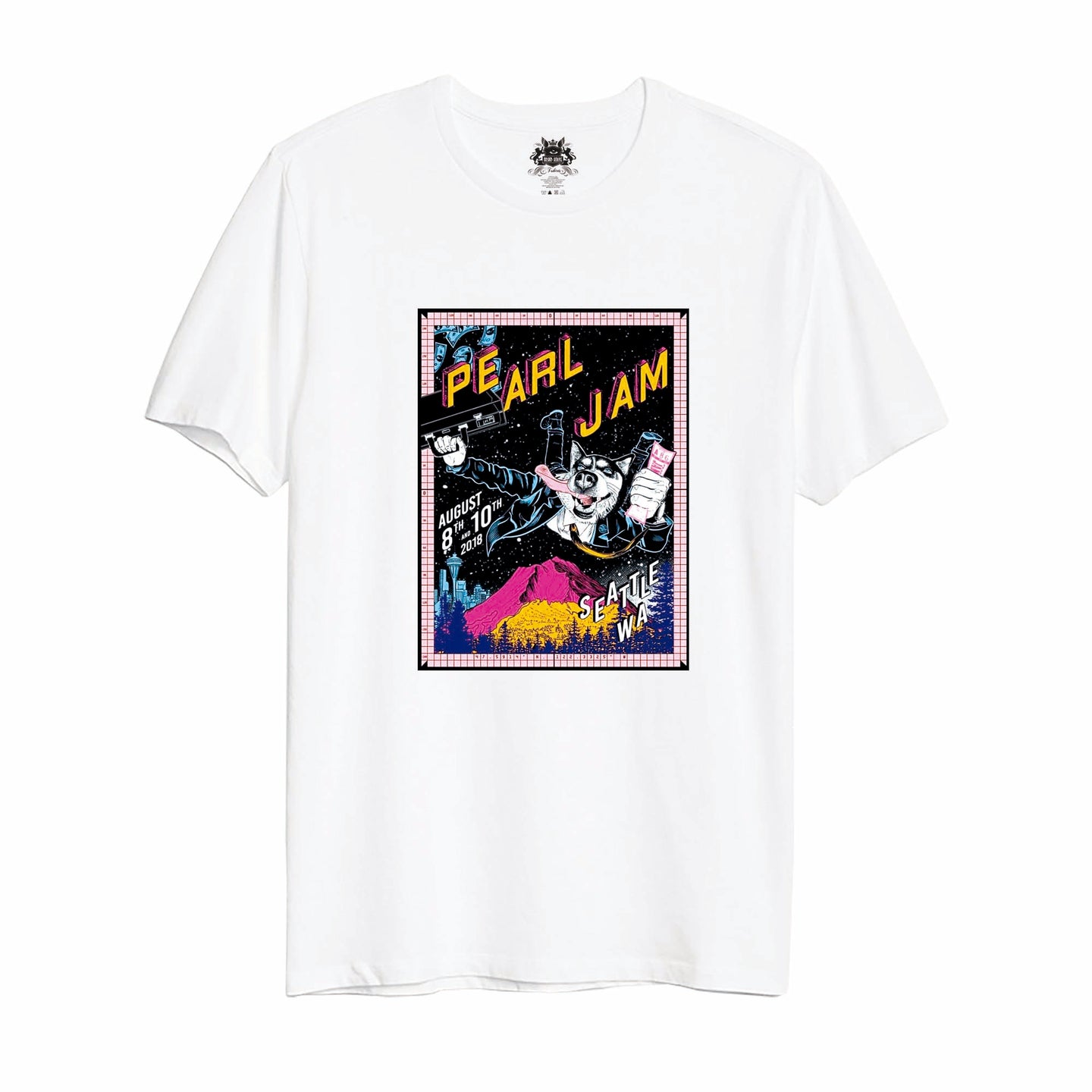 Polera Pearl Jam Live in Seatlle