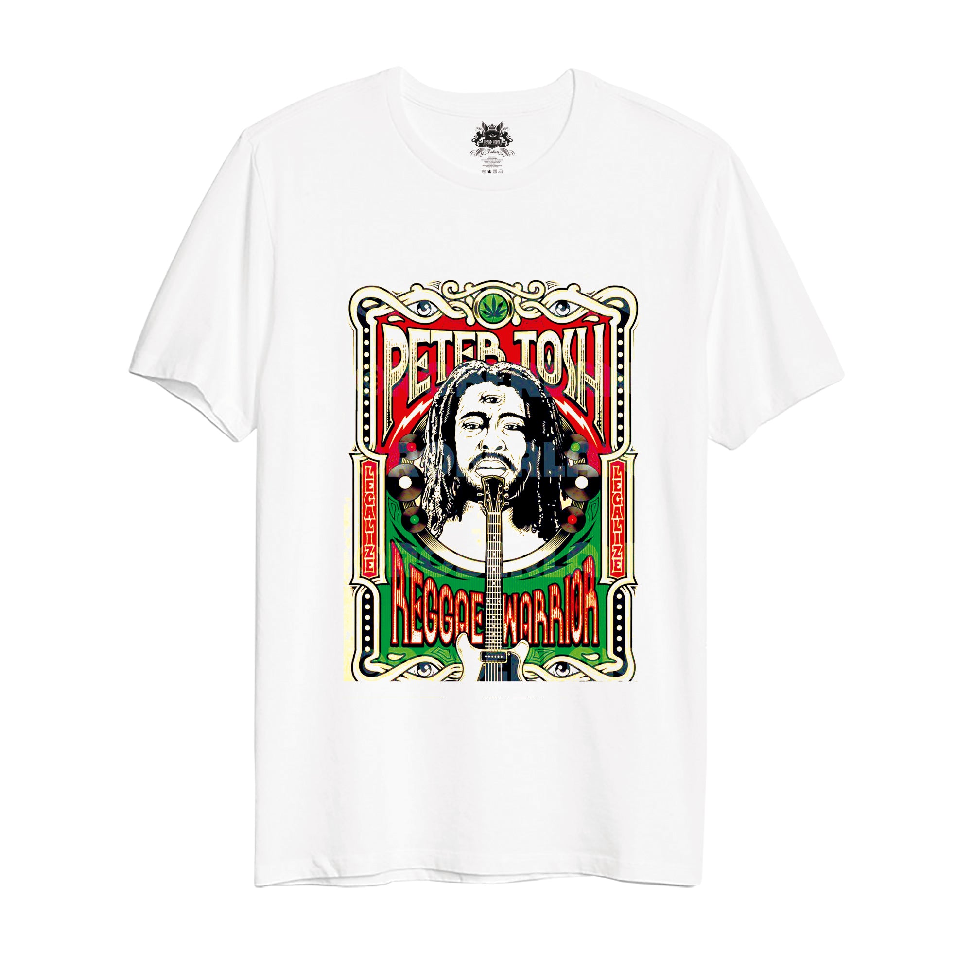 Polera Peter Tosh Reggae Warrior