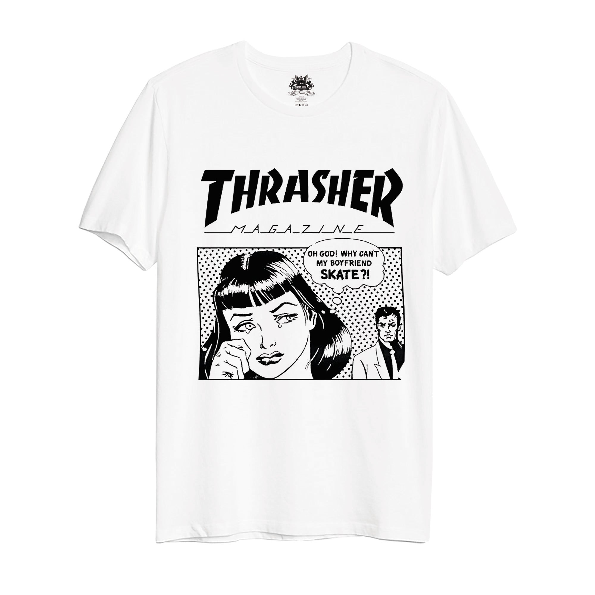 Polera Trasher Magazine Cry Girl
