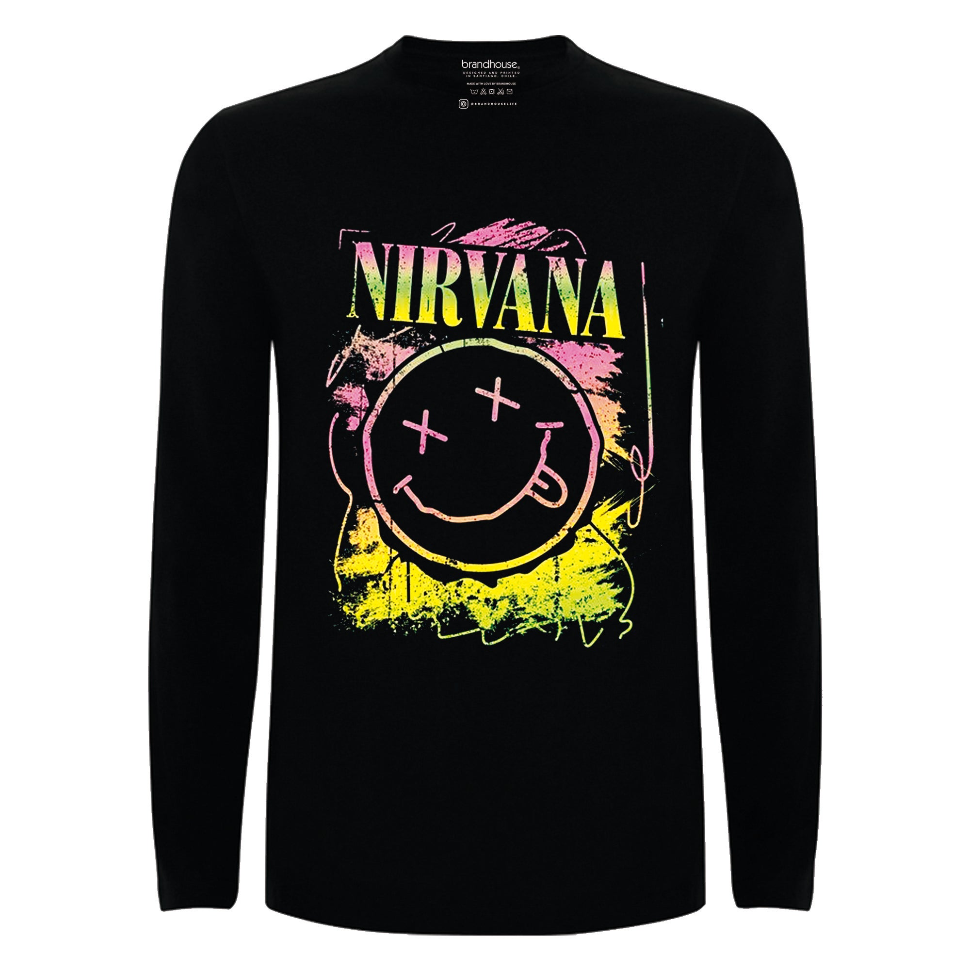 Polera Nirvana Pop Smile