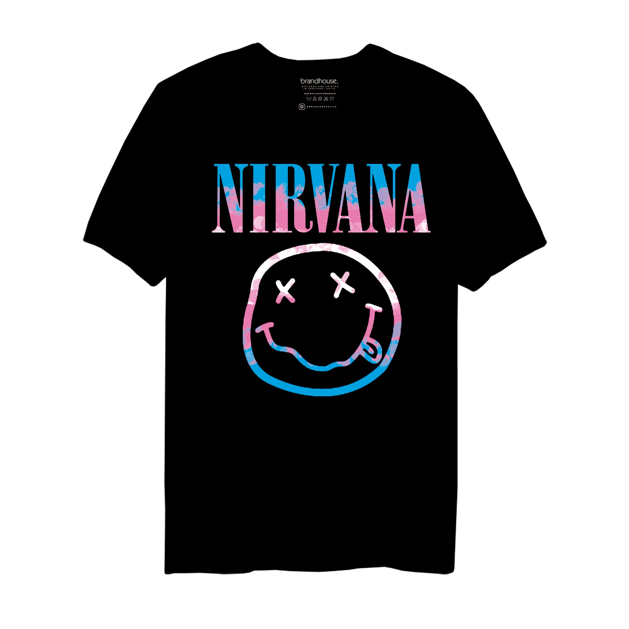 Polera Nirvana Smiling