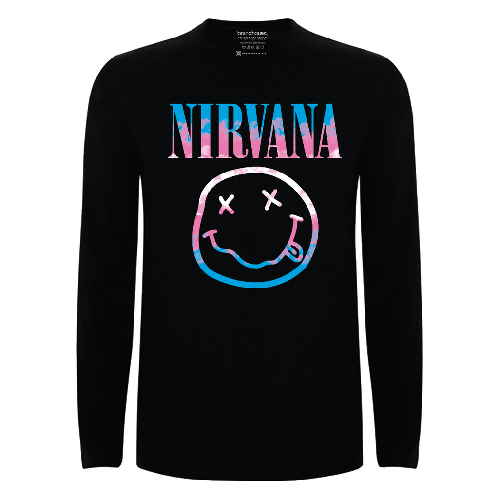 Polera Nirvana Smiling