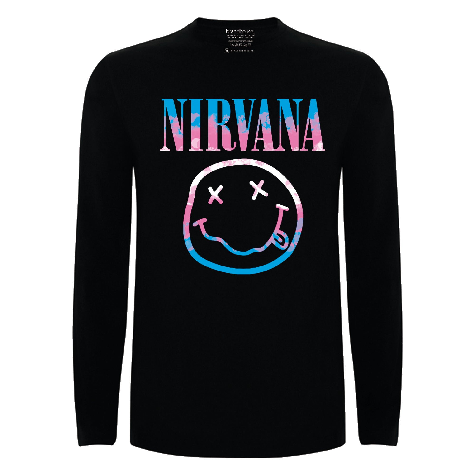 Polera Nirvana Smiling