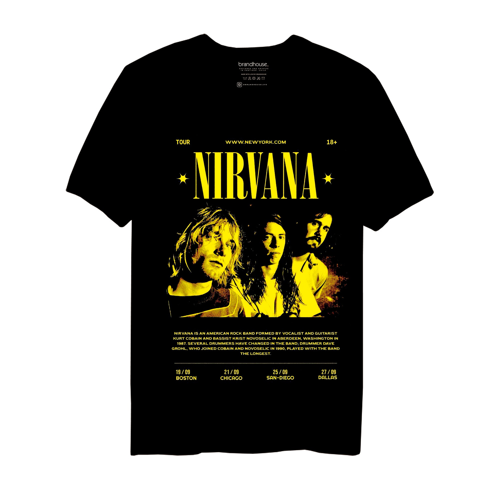 Polera Nirvana - Kurt (Copia)