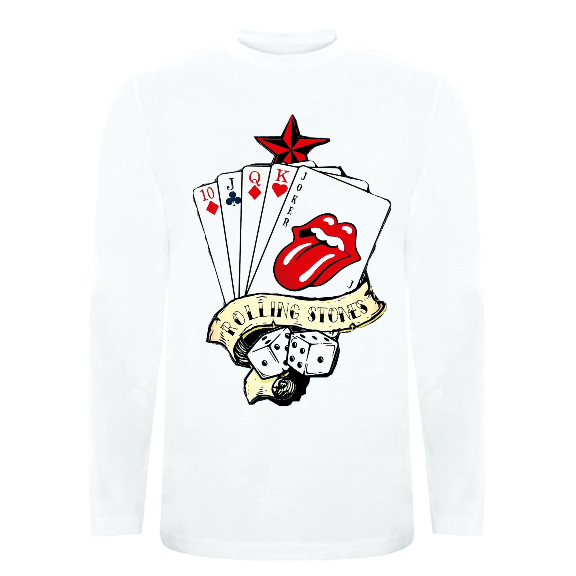 Polera Rolling Stones Cards