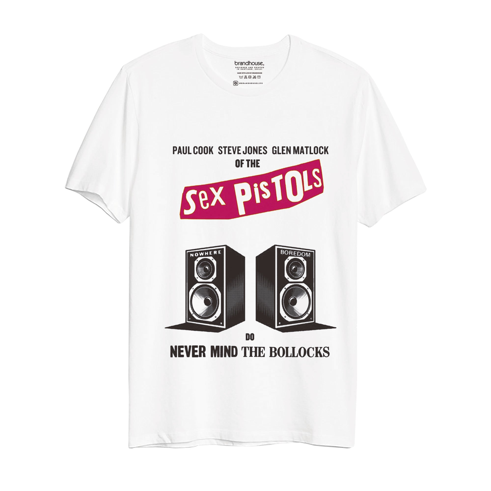 Polera Sex Pistols, Never Mind