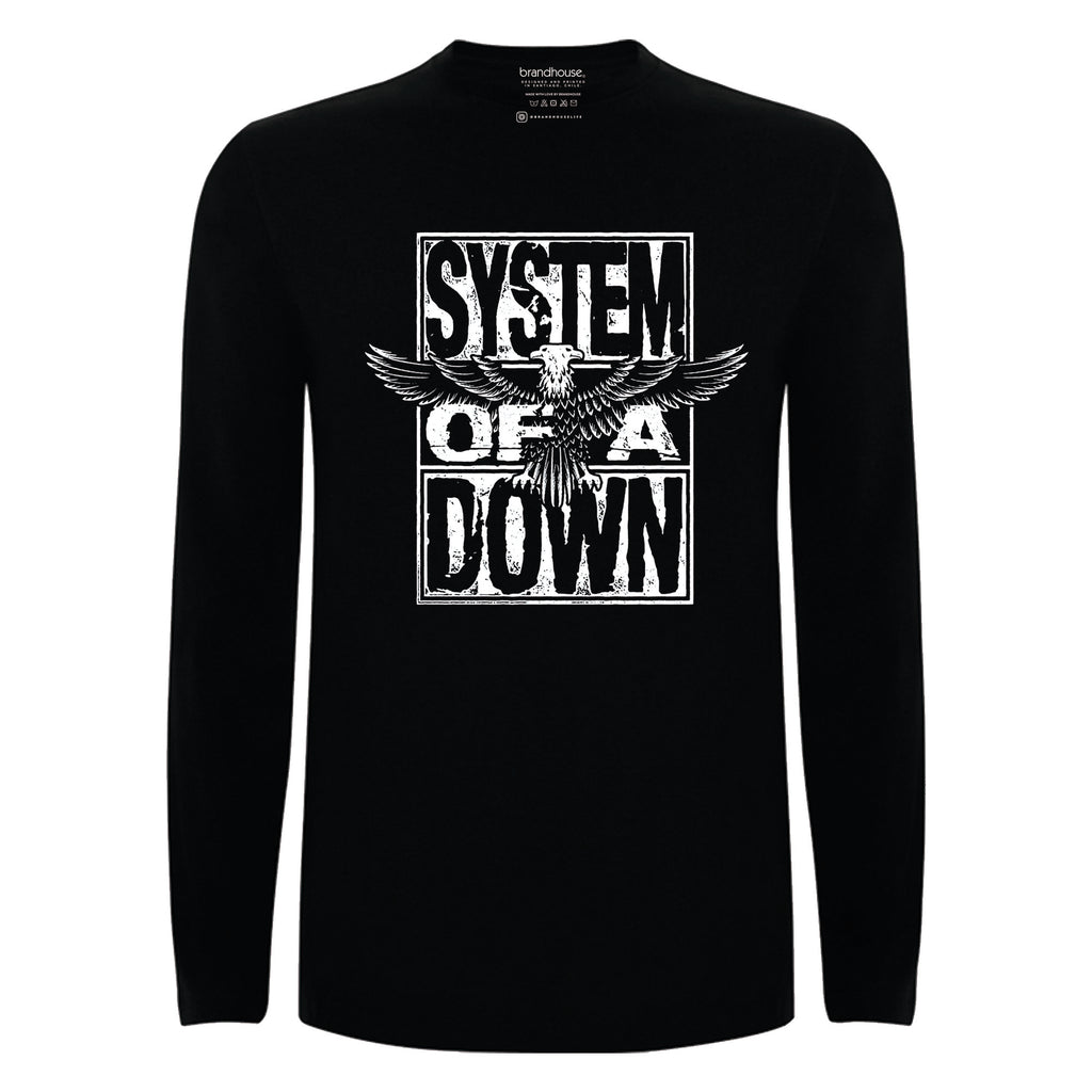 Polera System of a Down Eagle