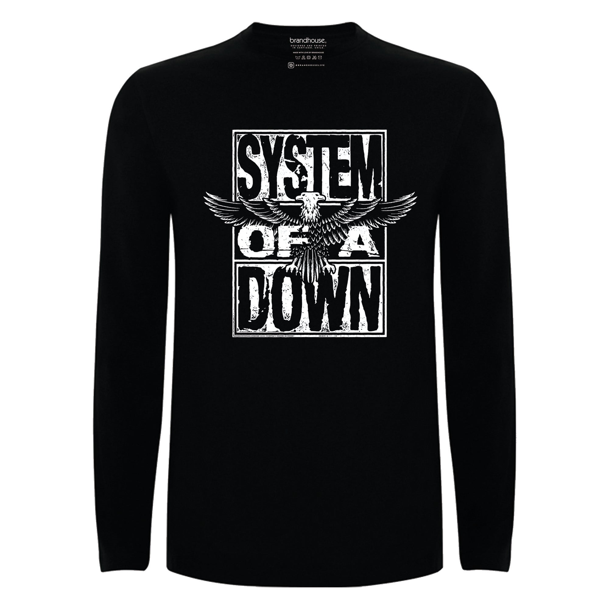 Polera System of a Down Eagle